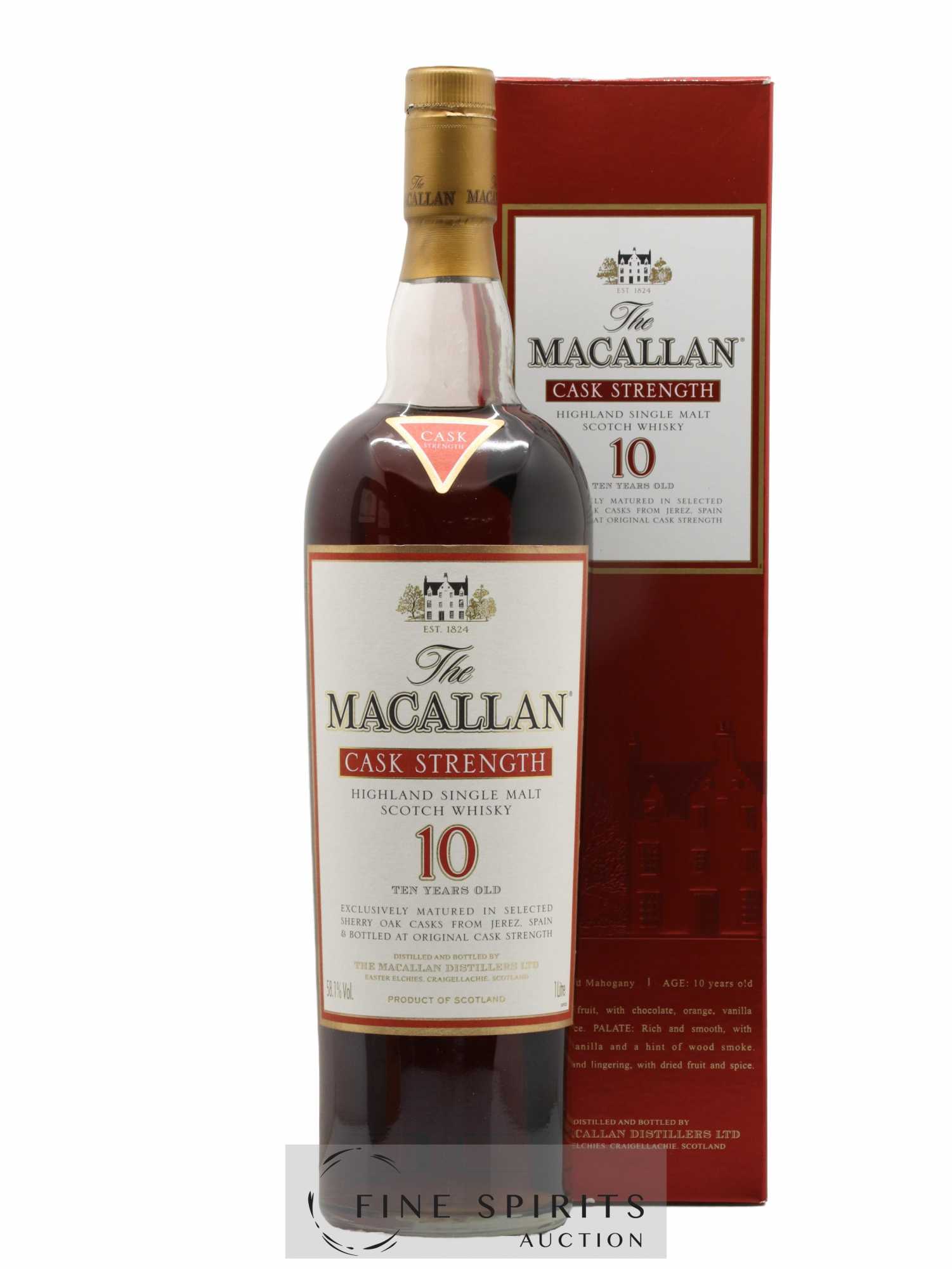 Macallan (The) 10 years Of. Original Cask Strength