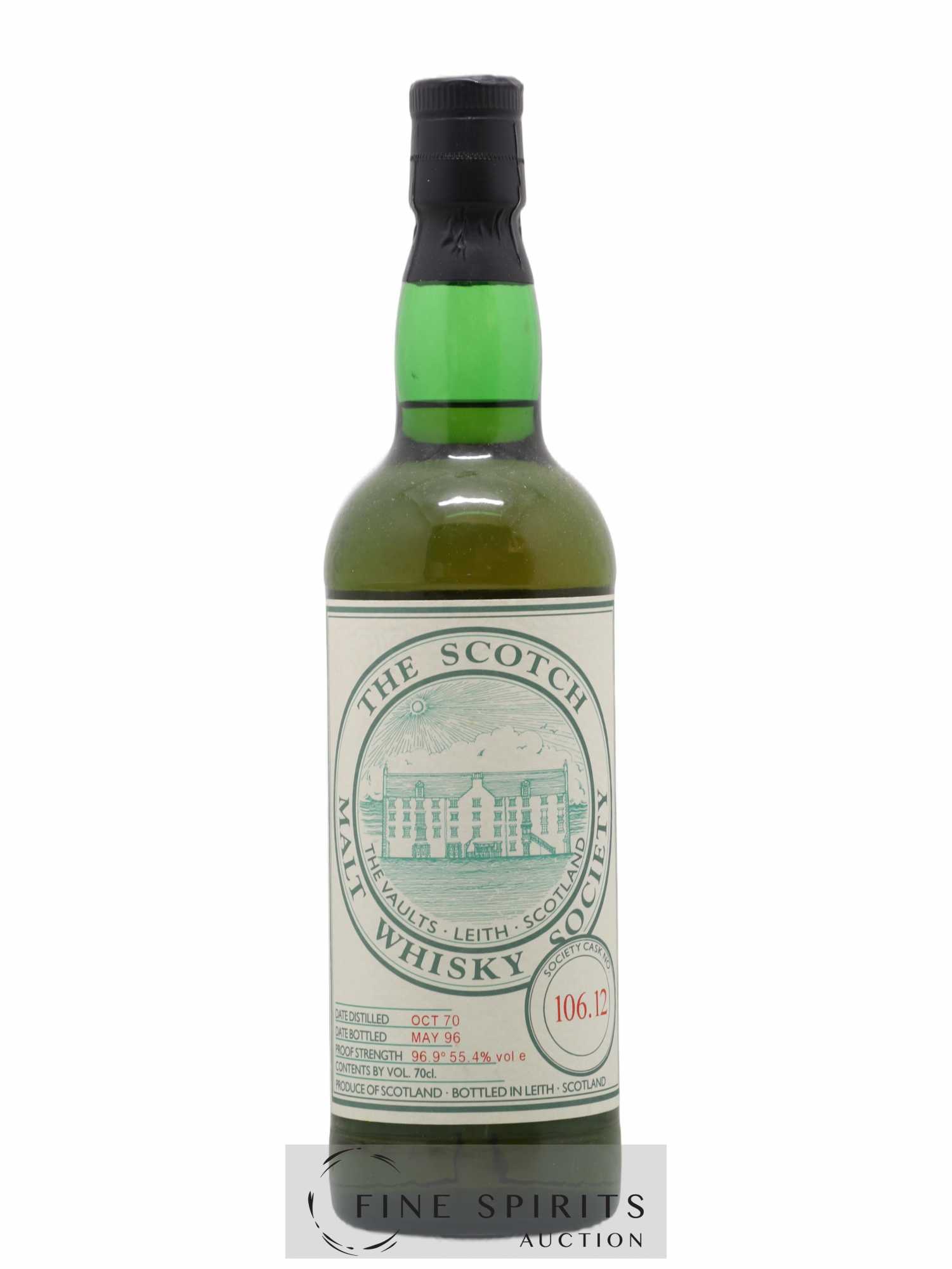 Cardhu 1970 The Scotch Malt Whisky Society Cask n°106.12 - bottled 1996