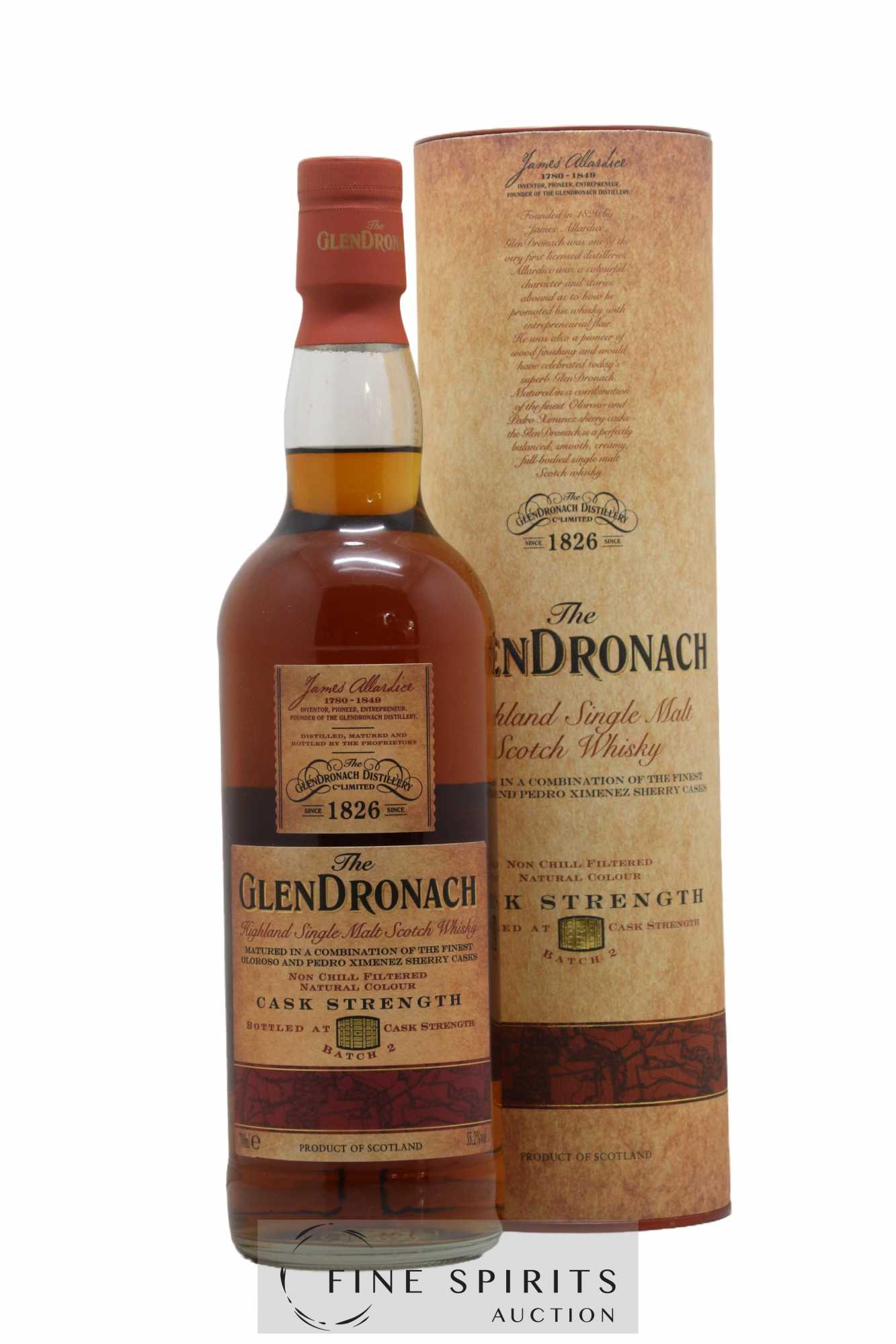 The Glendronach Of. Cask Strength Batch 2