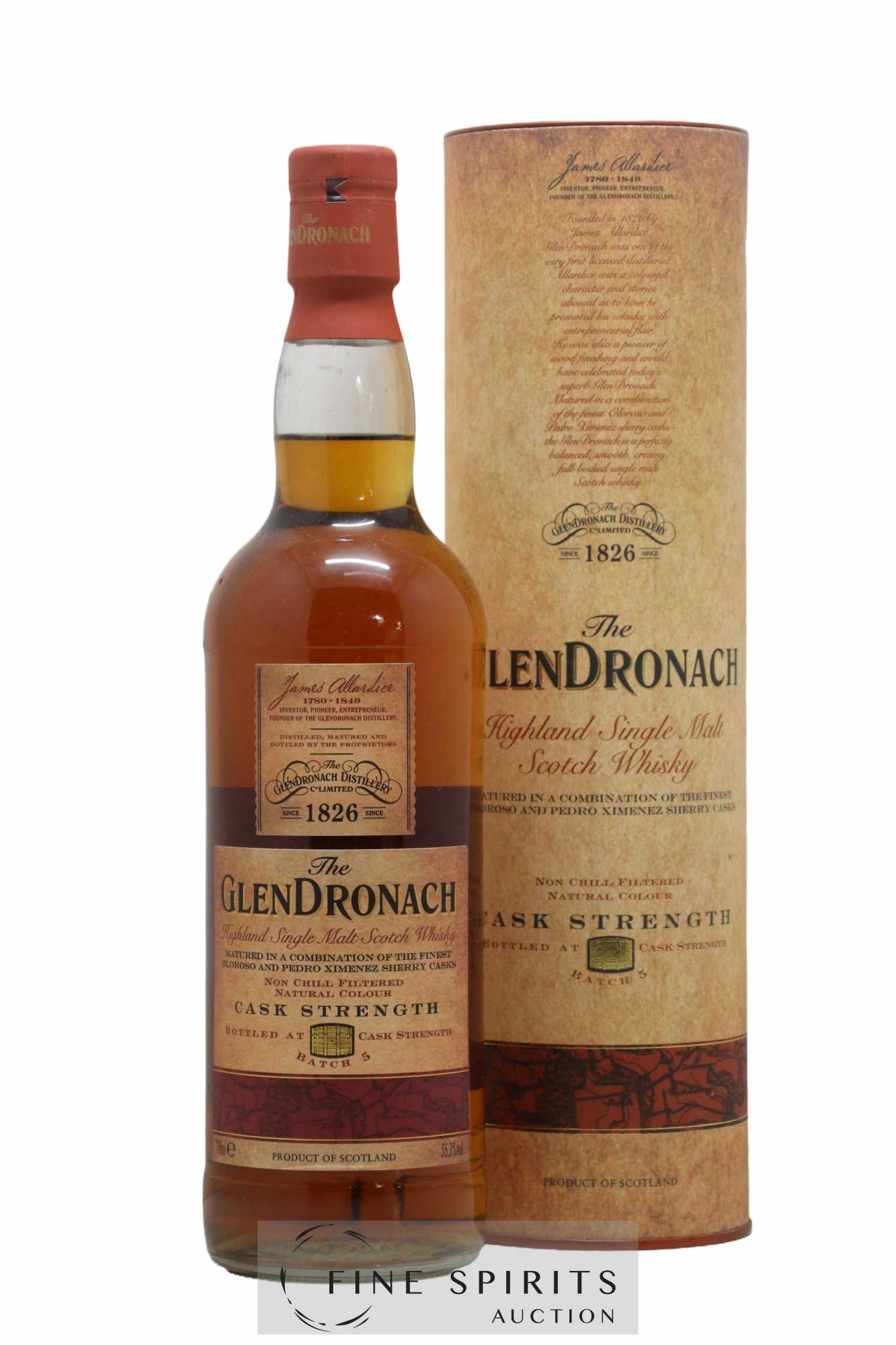 The Glendronach Of. Cask Strength Batch 5