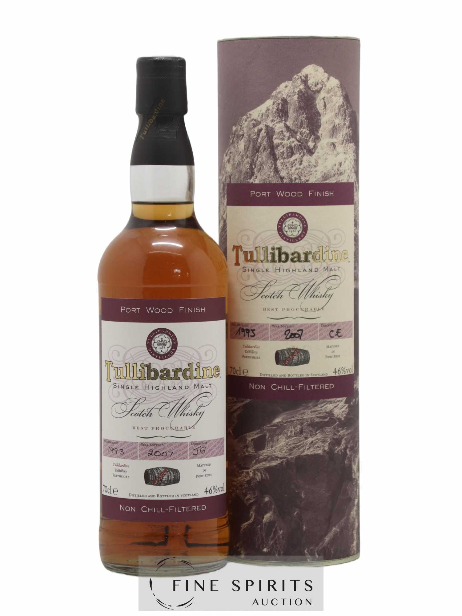 Tullibardine 1993 Of. Port Wood Finish bottled 2007