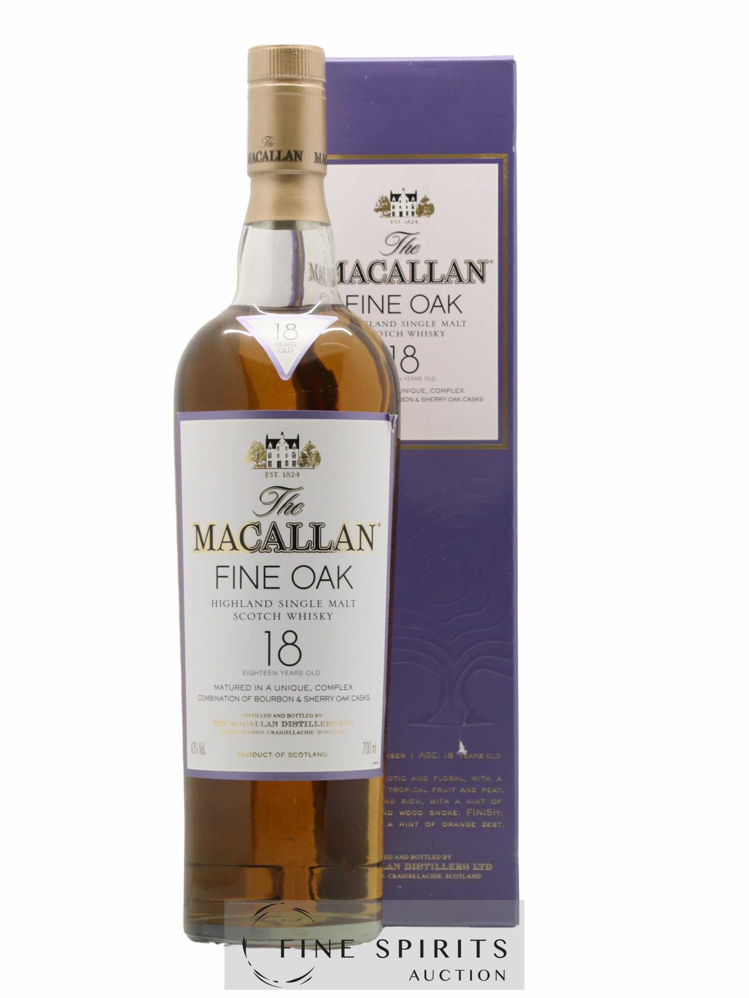 Macallan (The) 18 years Of. Fine Oak