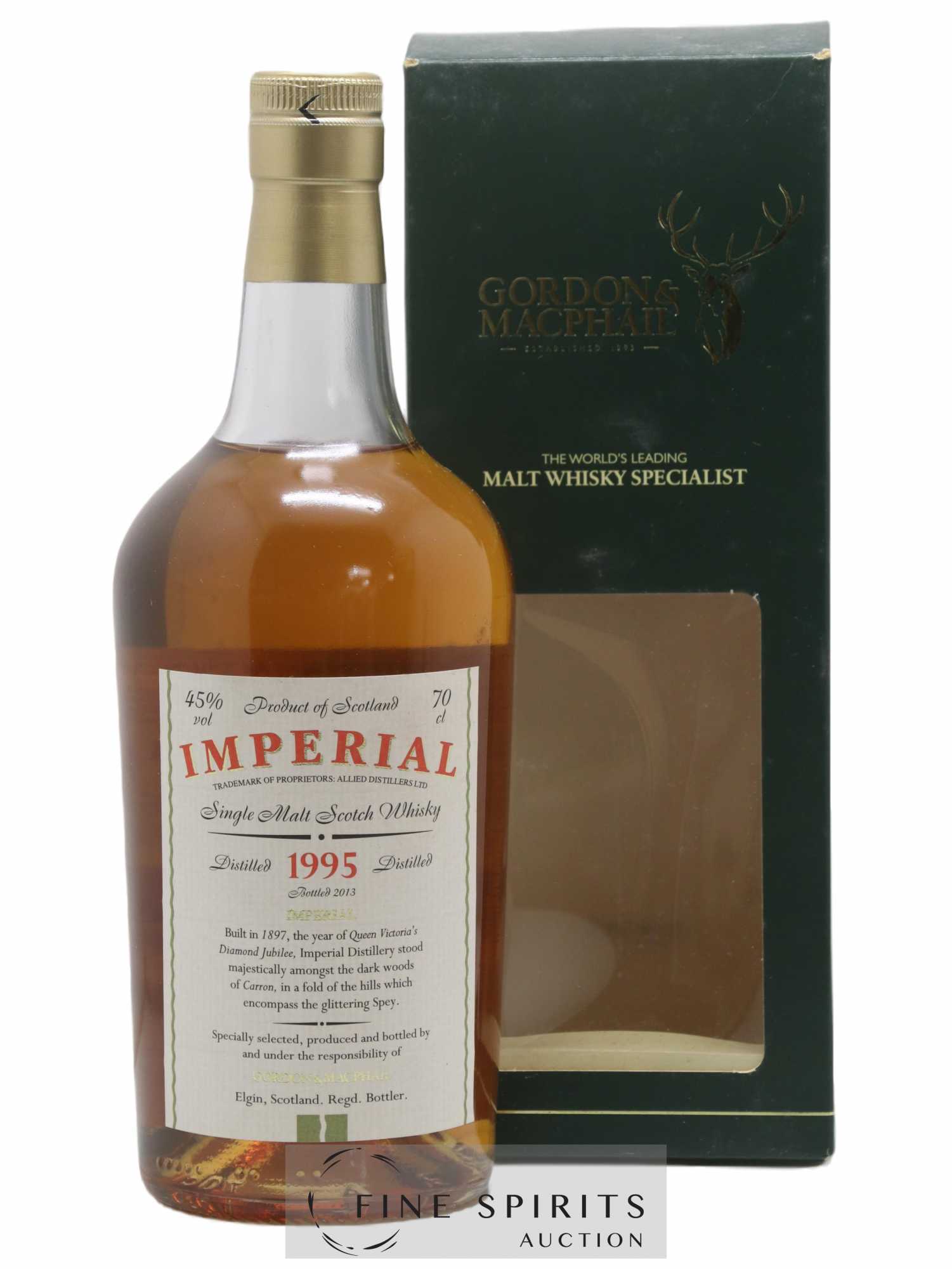 Imperial 1995 Gordon & Macphail bottled 2013