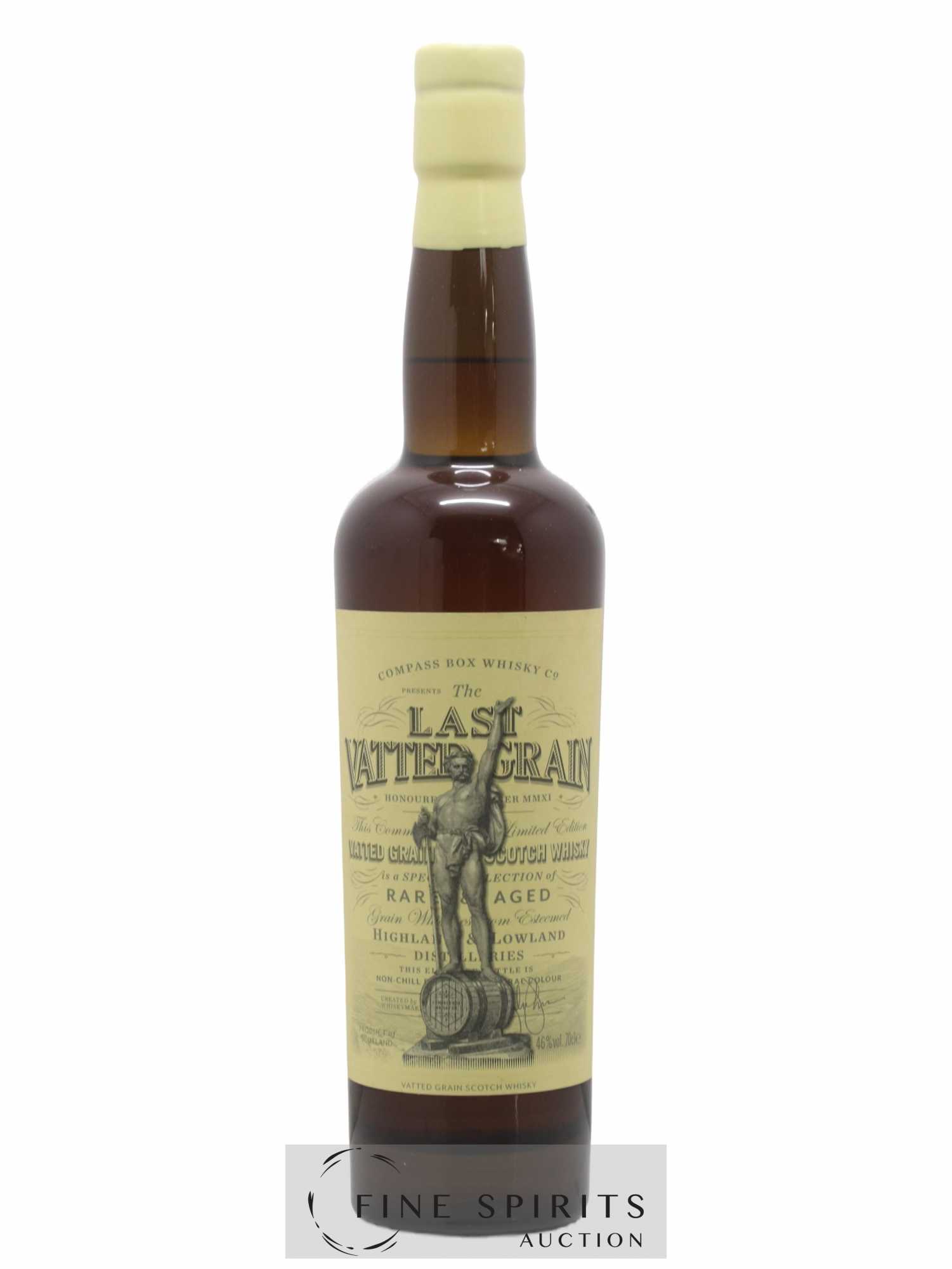 The Last Vatted Grain Compass Box bottled 2011 Limited Edition of 297 bottles