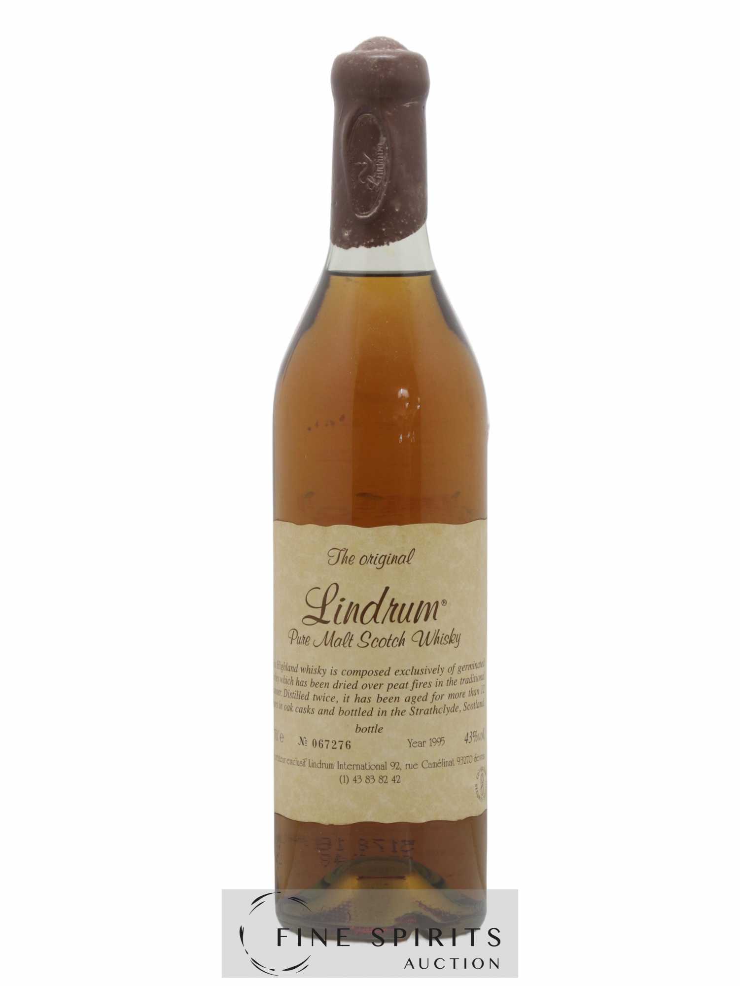 Lindrum 12 years 1995 Of.