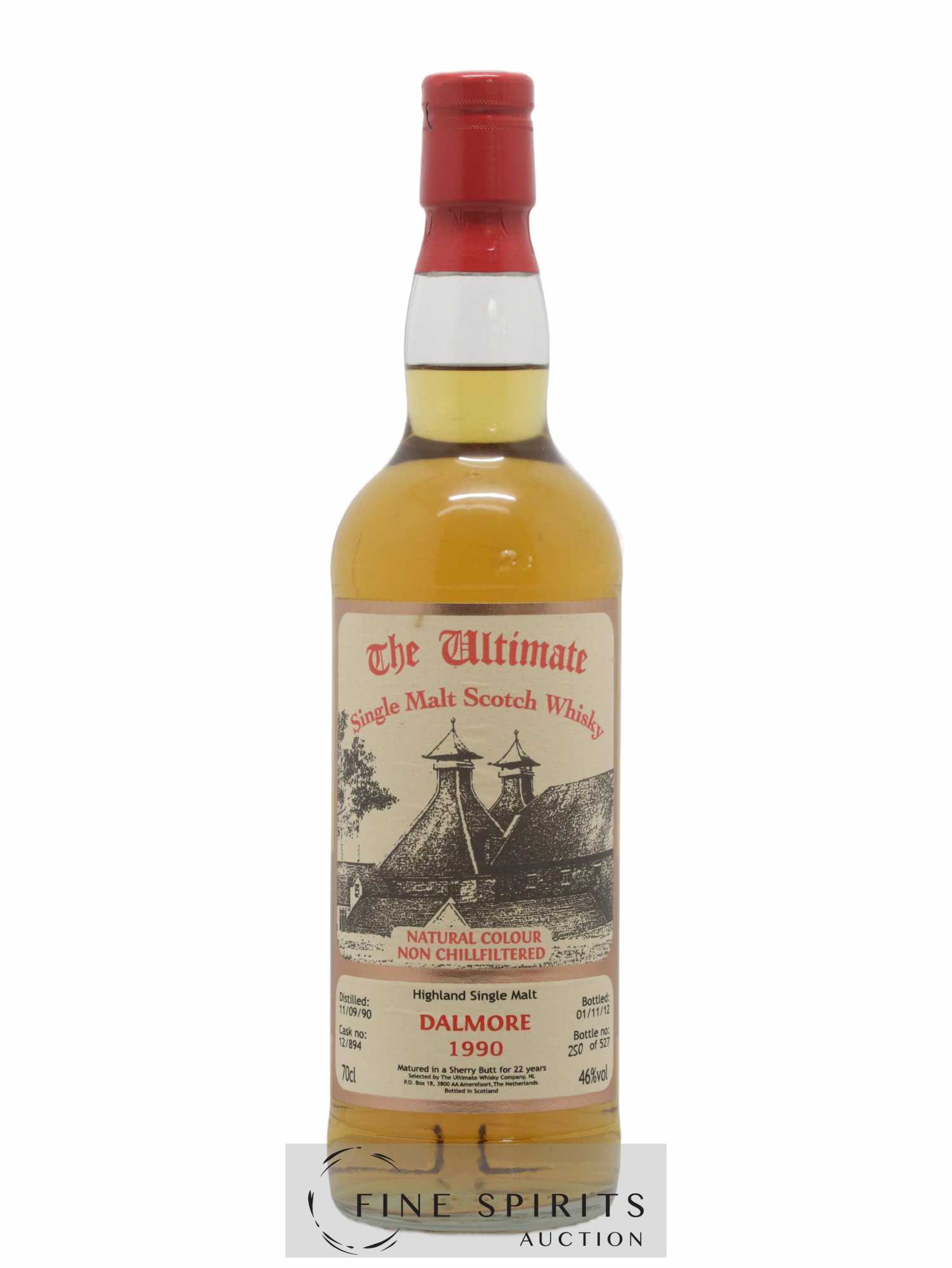 Dalmore 22 years 1990 The Ultimate Whisky Company The Ultimate Cask n°12-894 - One of 527 - bottled 2012