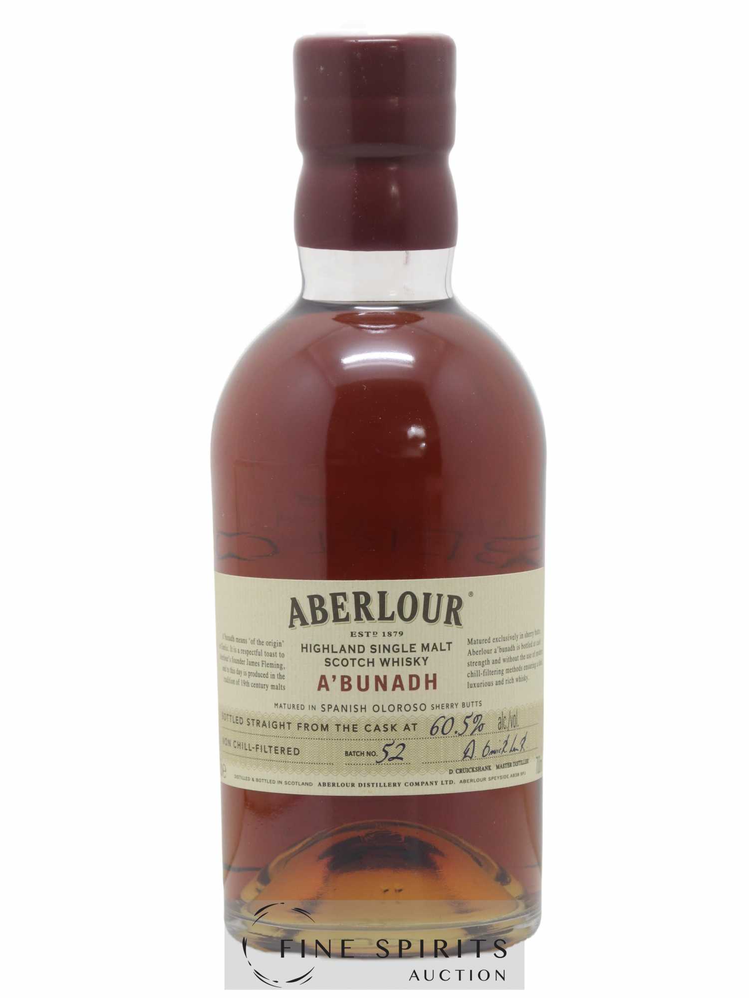 Aberlour Of. A'Bunadh Batch 52