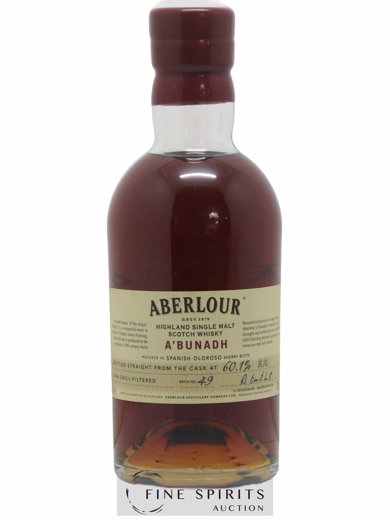 Aberlour Of. A'Bunadh Batch 49