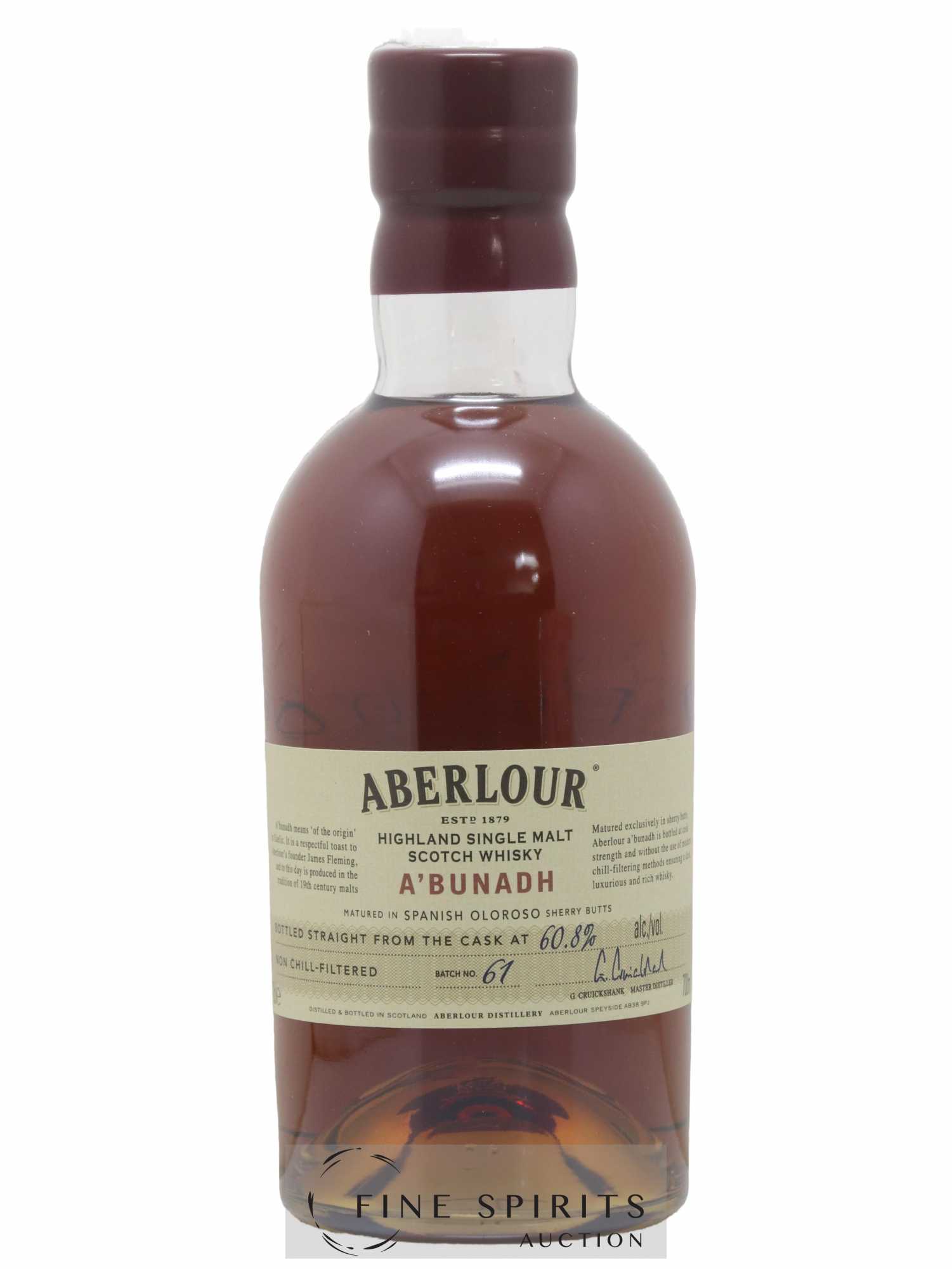 Aberlour Of. A'Bunadh Batch 61