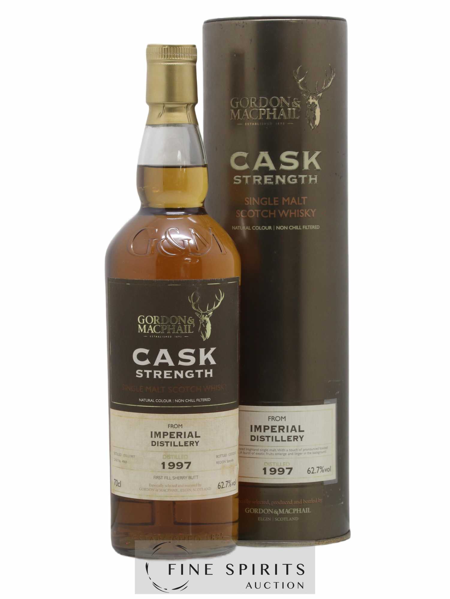 Imperial 1997 Gordon & Macphail Cask n°4969 - bottled 2010