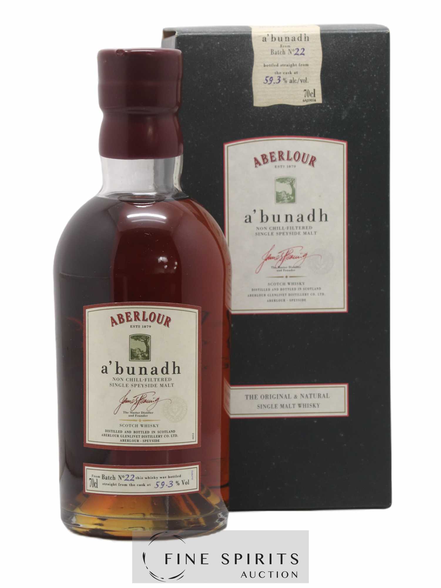 Price Aberlour Of. A'Bunadh Batch 22 ---- Brown