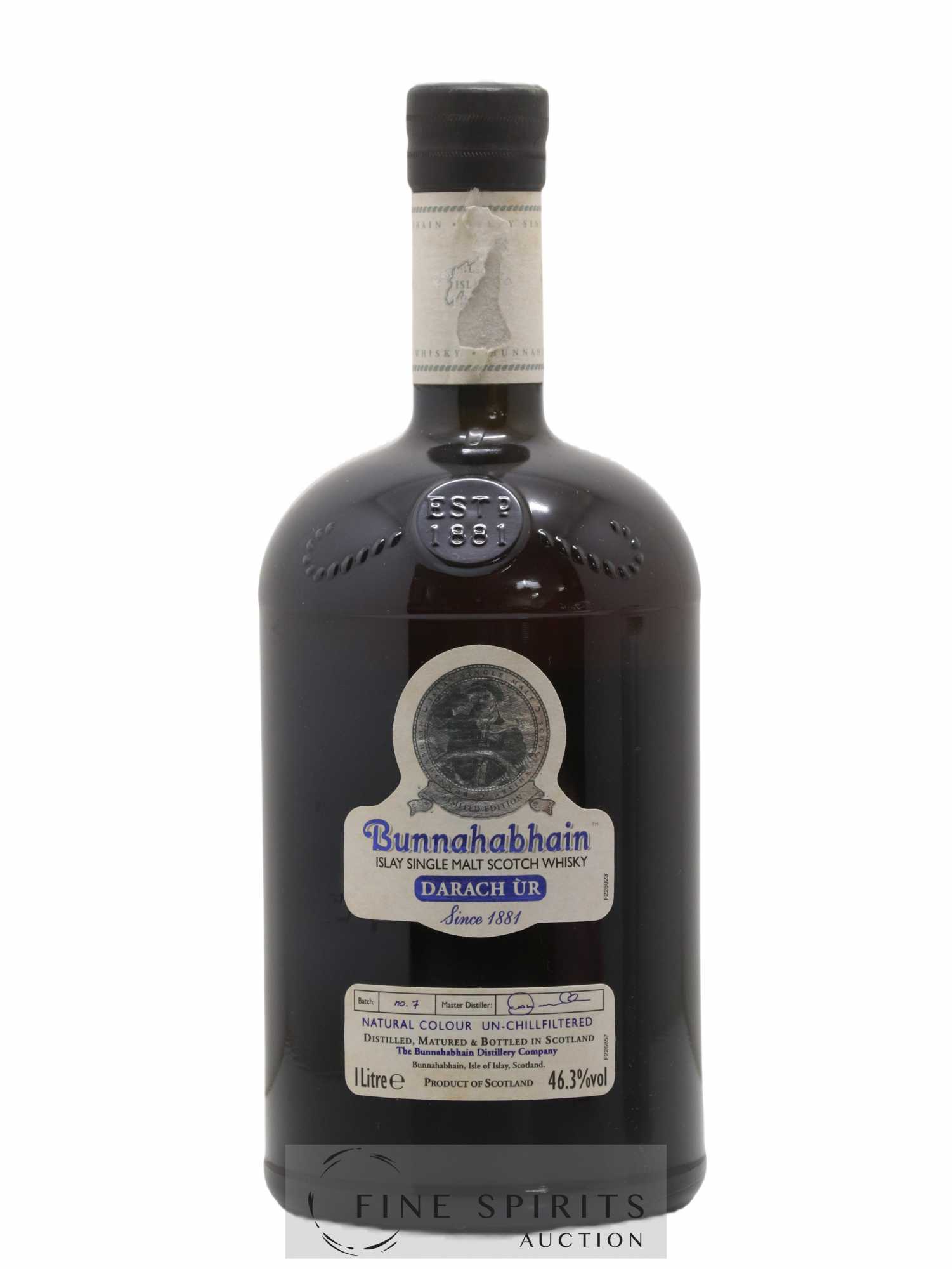 Bunnahabhain Of. Darach ùr Batch n°7