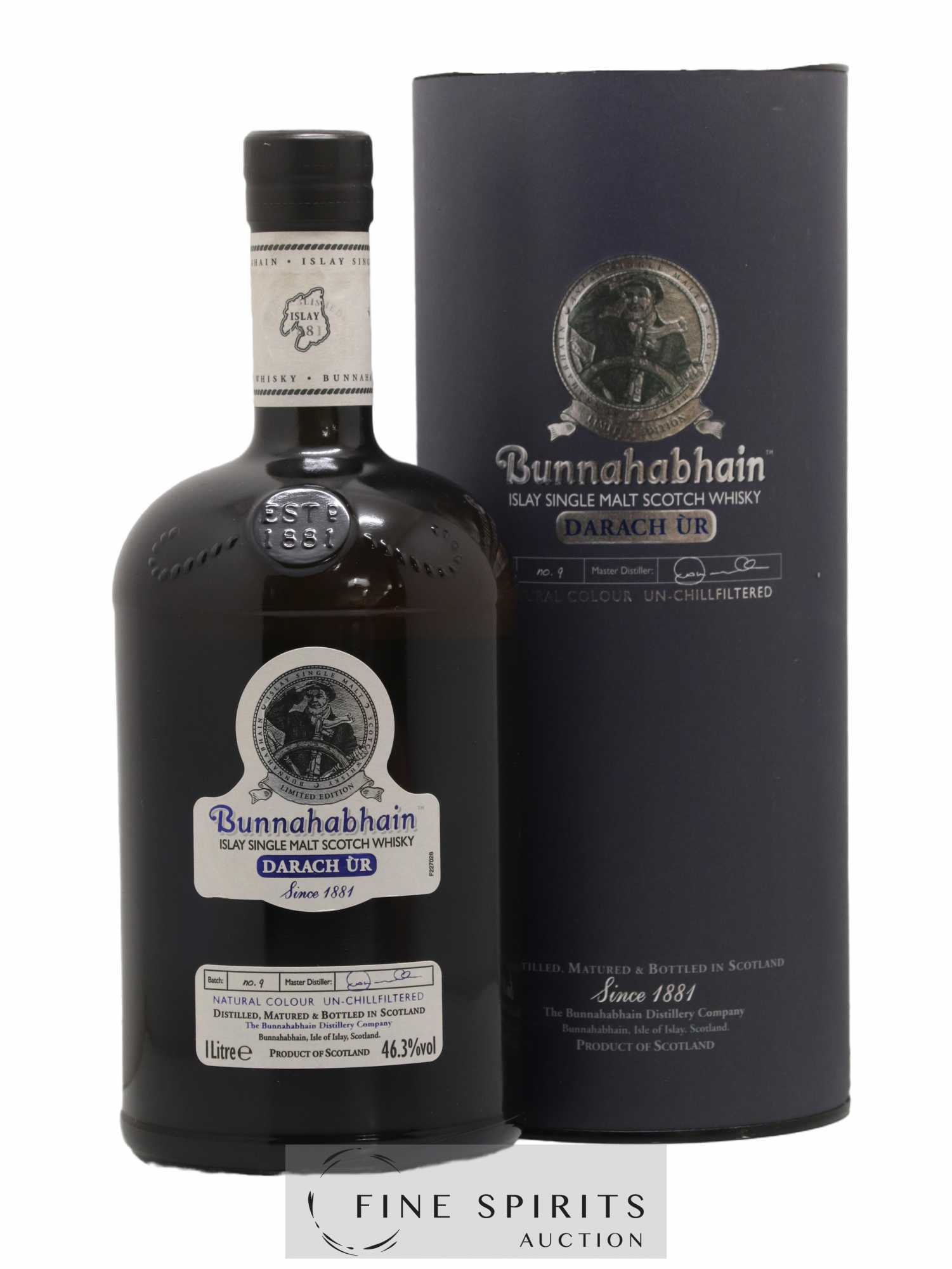 Bunnahabhain Of. Darach ùr Batch n°9