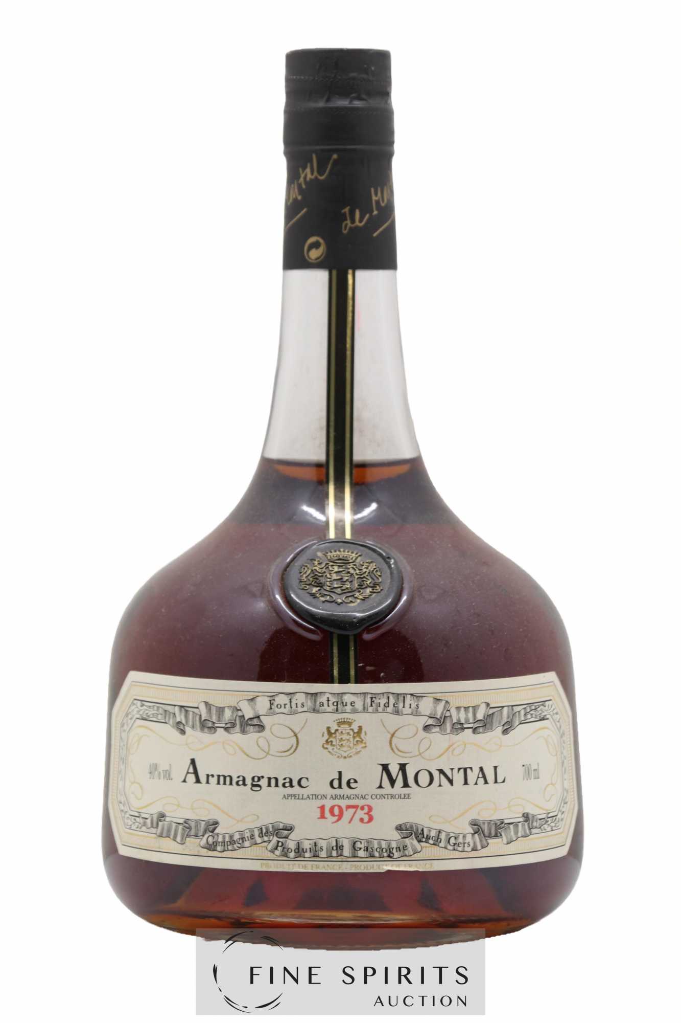 Price Armagnac de Montal 1973 Of. bottled 2010 ---- Brown