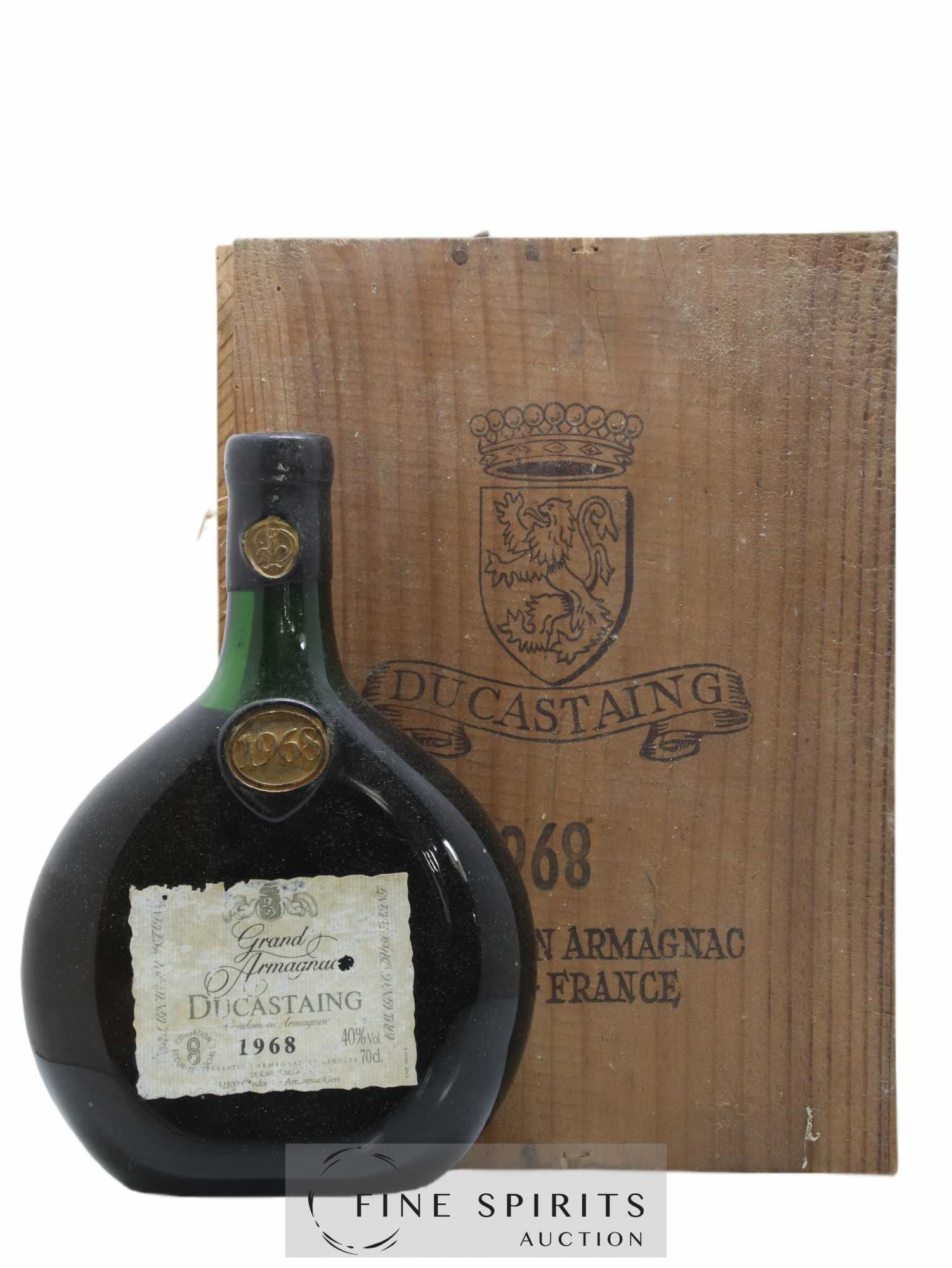 Ducastaing 1968 Of. Grand Armagnac
