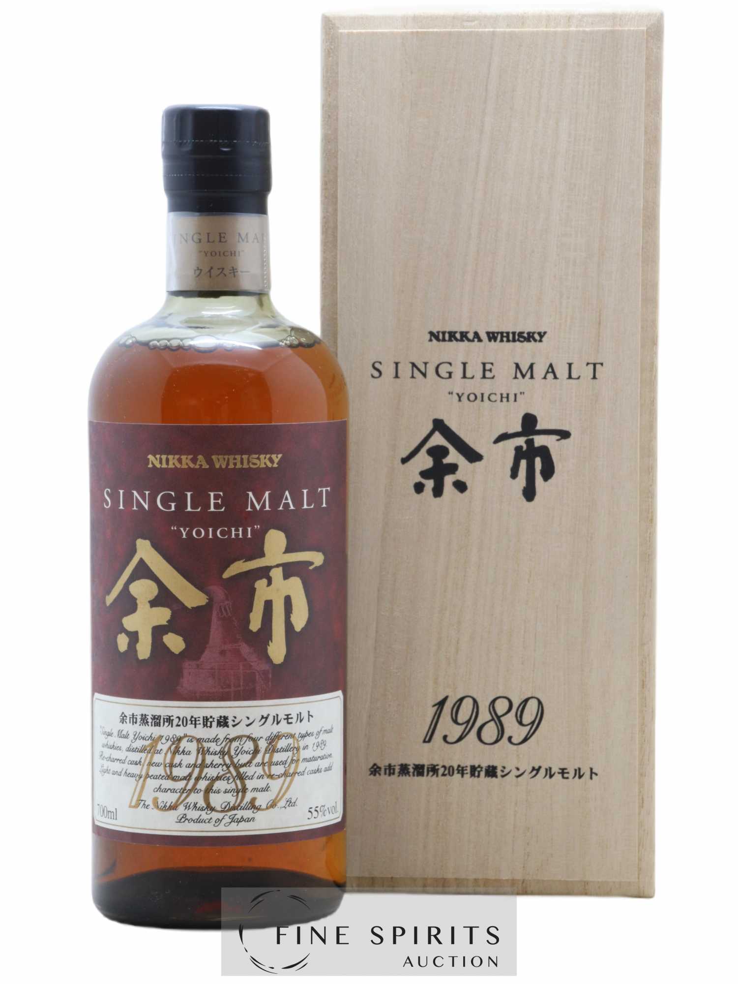 Yoichi 20 years 1989 Of. Nikka Single Malt