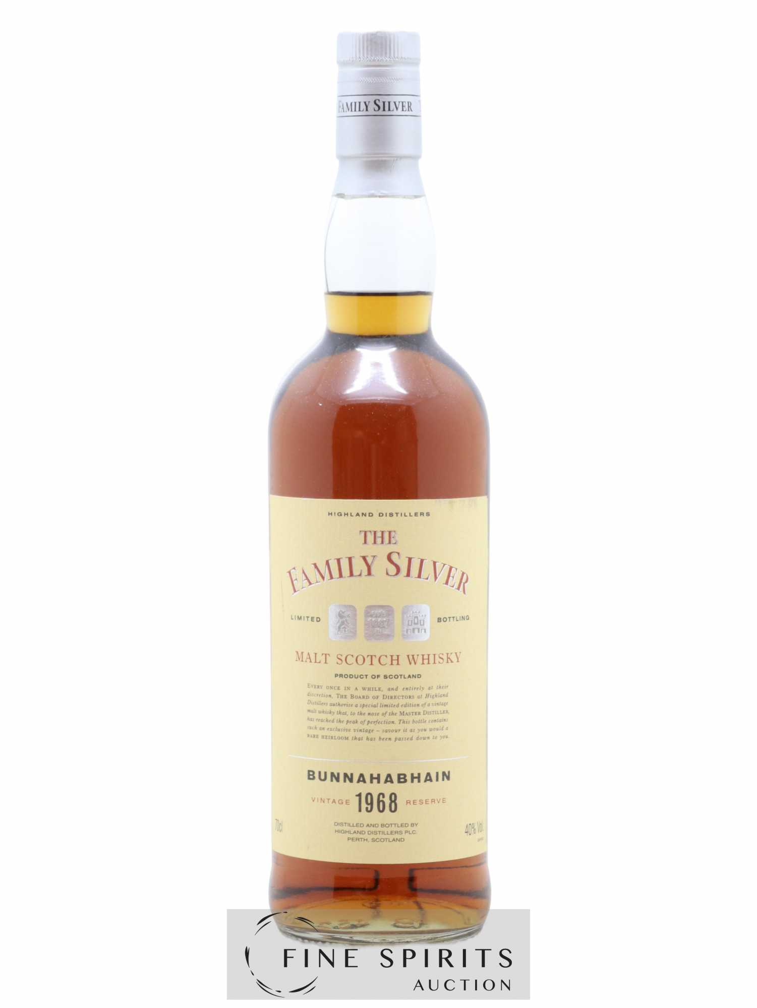 Bunnahabhain 1968 Of. The Family Silver Limited Bottling