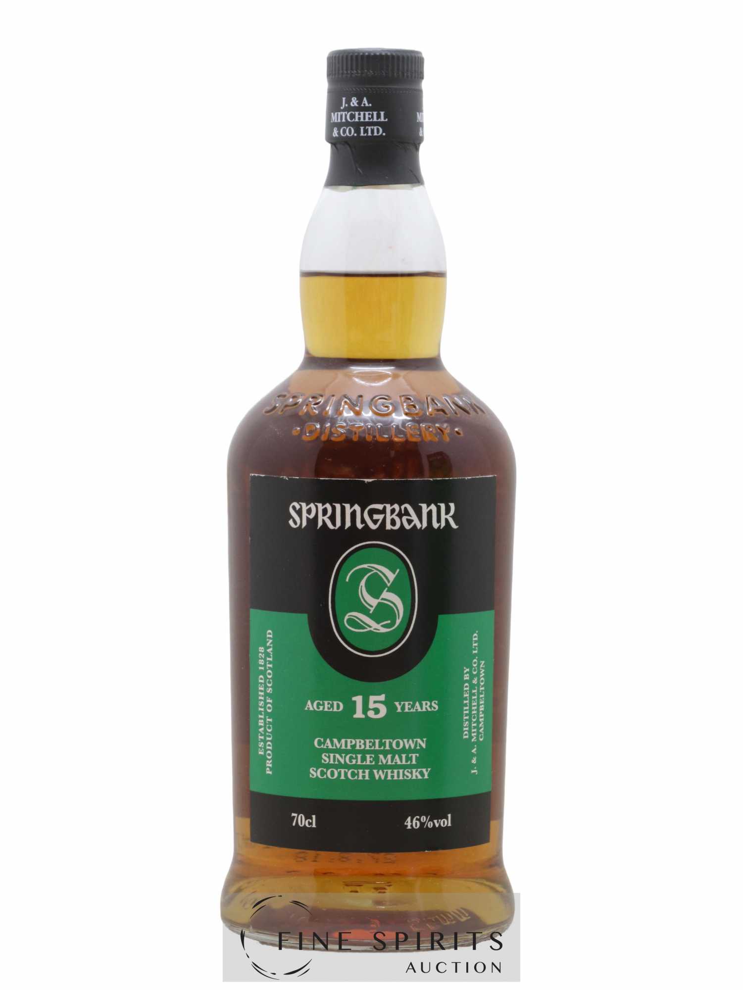 Acheter Springbank 15 years Of. Green Label (lot: 305)