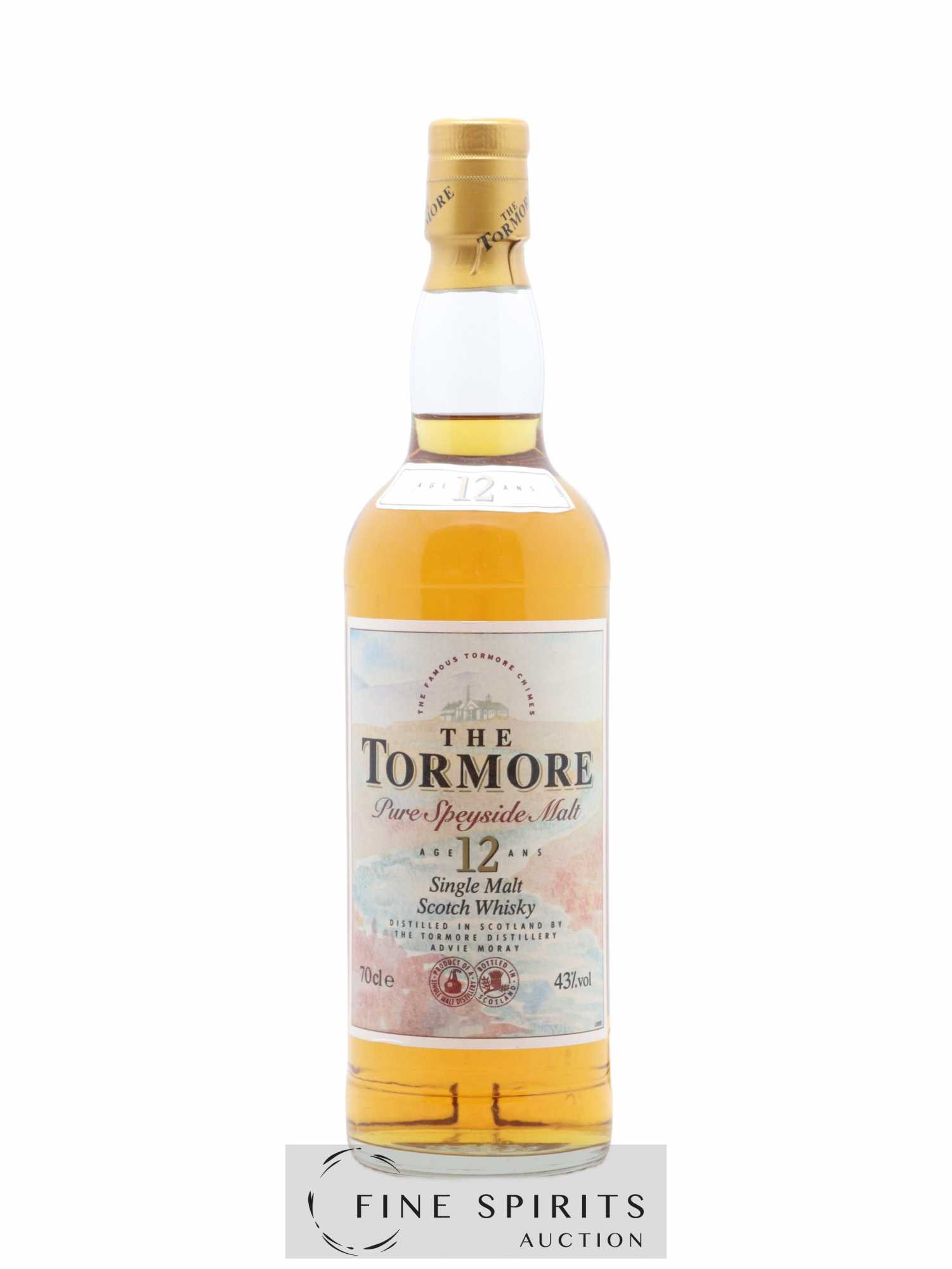 Tormore 12 years Of. The Famous Tormore Chimes Pure Speyside Malt (70cl)