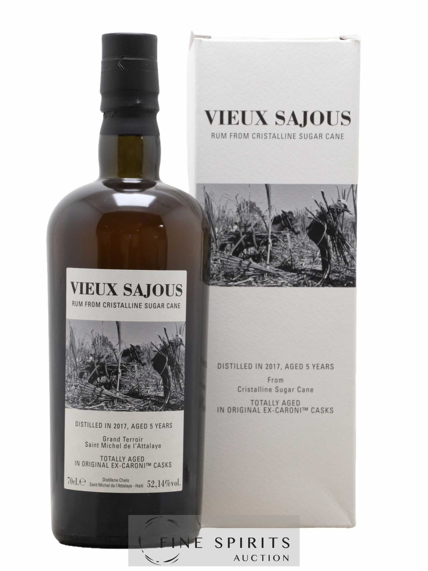 Vieux Sajous 5 years 2017 Of. Ex-Caroni Casks