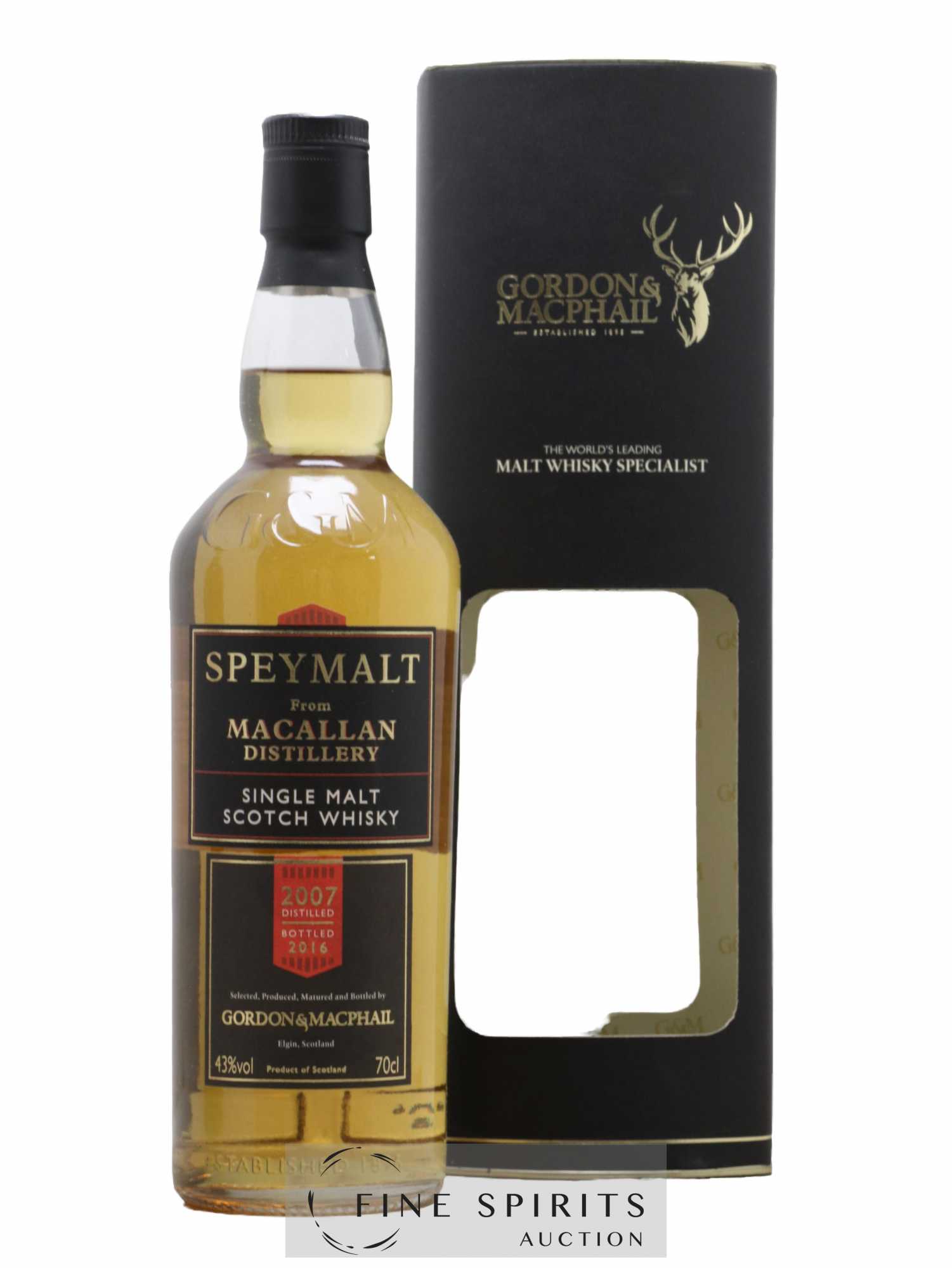 Speymalt From Macallan 2007 Gordon & MacPhail bottled 2016