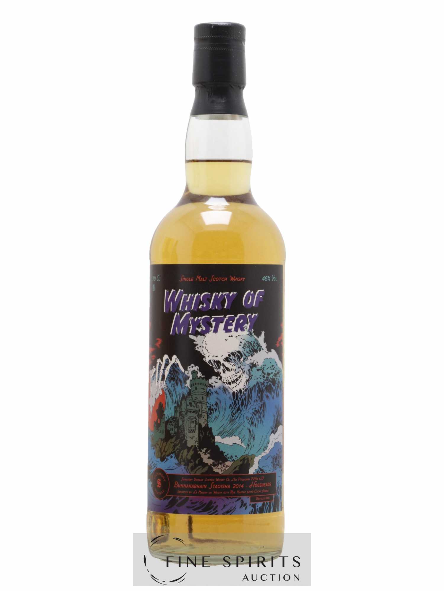 Bunnahabhain 7 years 2014 Signatory Vintage Whisky of Mystery Black Friday bottled 2021 LMDW