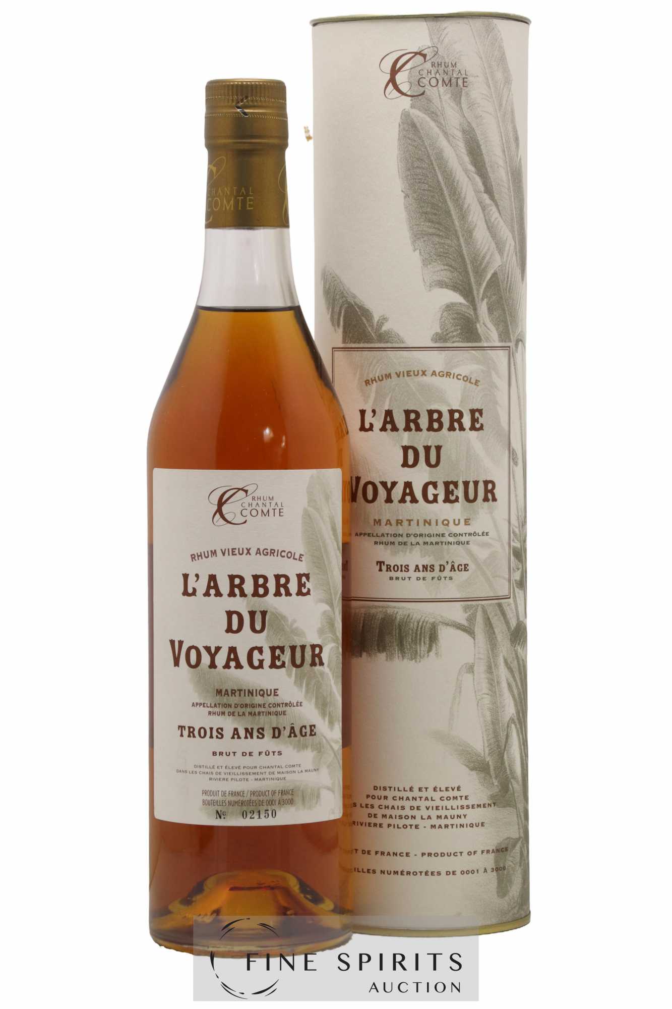 Chantal Comte 3 years Of. L'Arbre du Voyageur Brut de Fûts - One of 3000