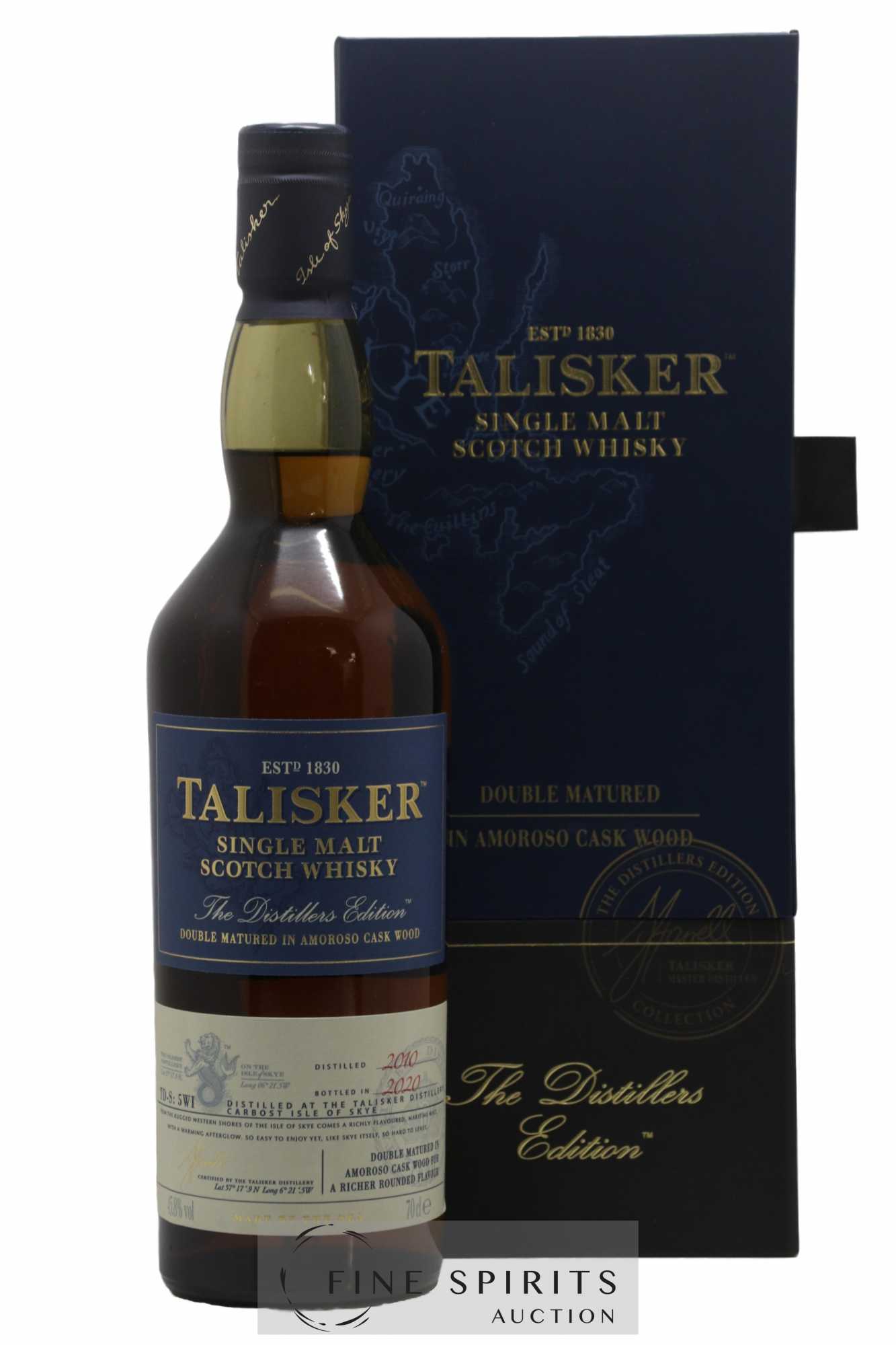 Talisker 2010 Of. The Distillers Edition Cask n° TD-S 5WI - bottled 2020