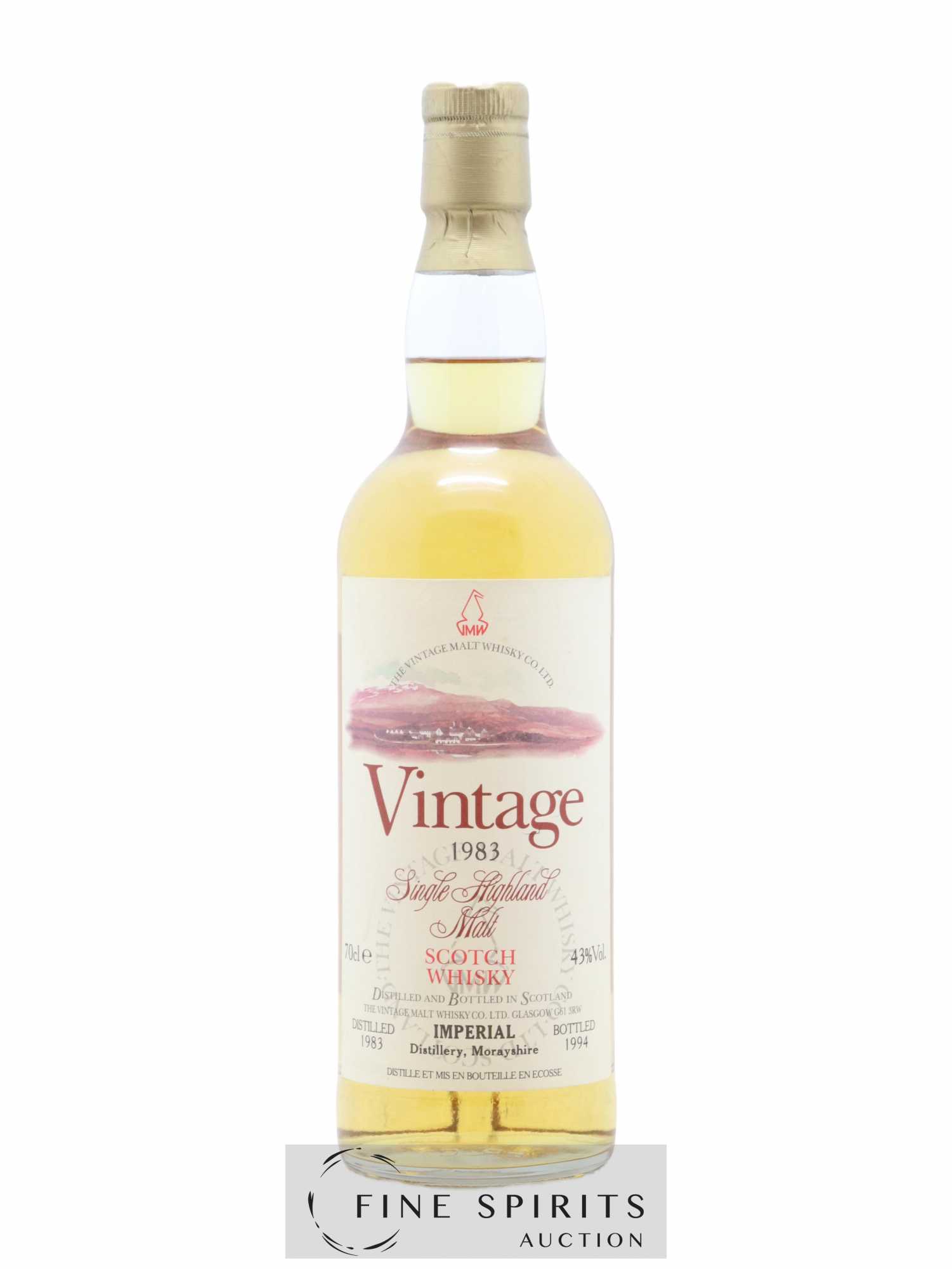 Imperial 1983 The Vintage Malt Whisky Co. Ltd. bottled 1995