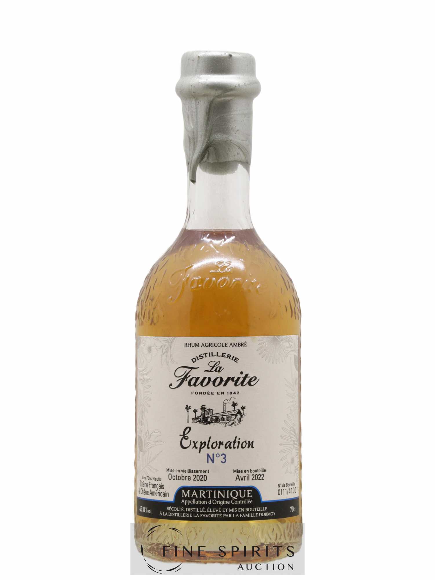 La Favorite 2020 Of. Exploration N°3 - One of 4100 - bottled 2022