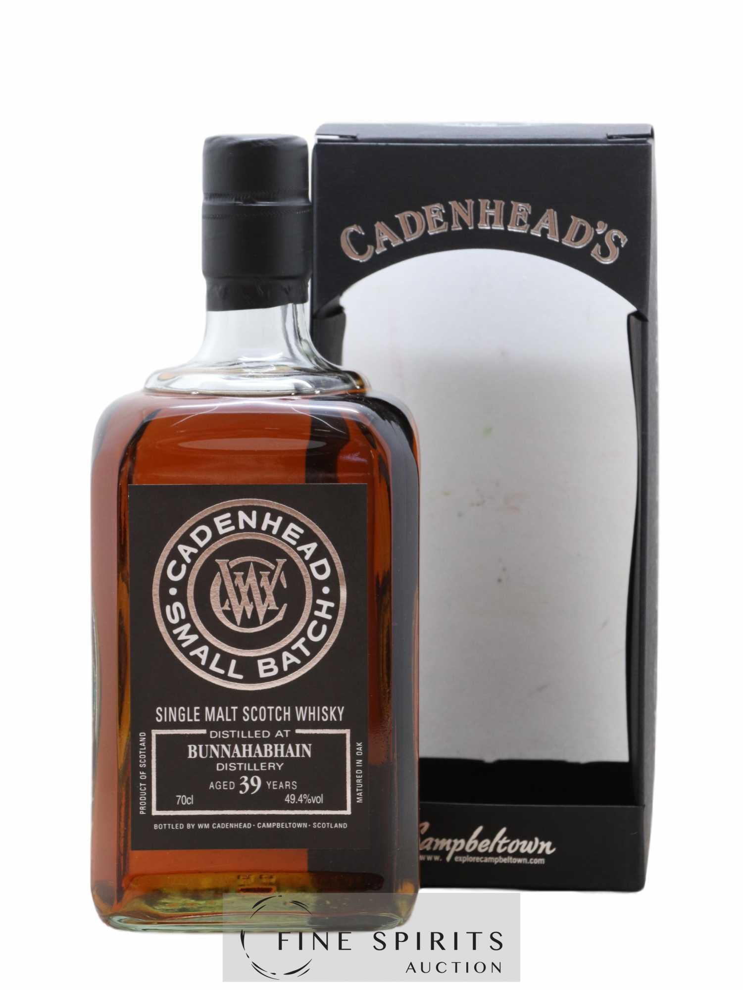 Bunnahabhain 39 years 1976 Cadenhead's Small Batch One of 648 - bottled 2016