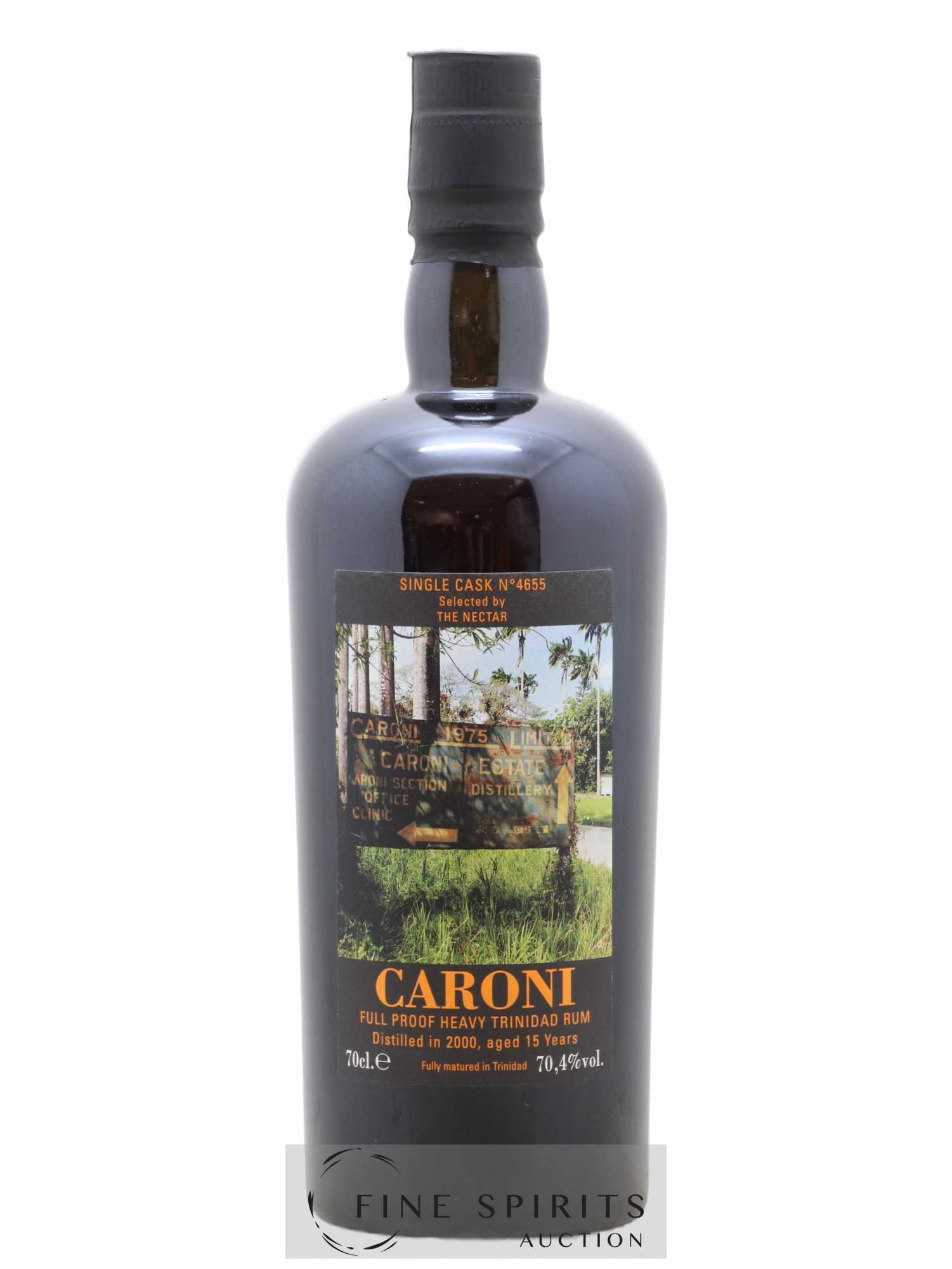 Caroni 15 years 2000 Velier Full Proof Single Cask n°4655 - bottled 2015 The Nectar