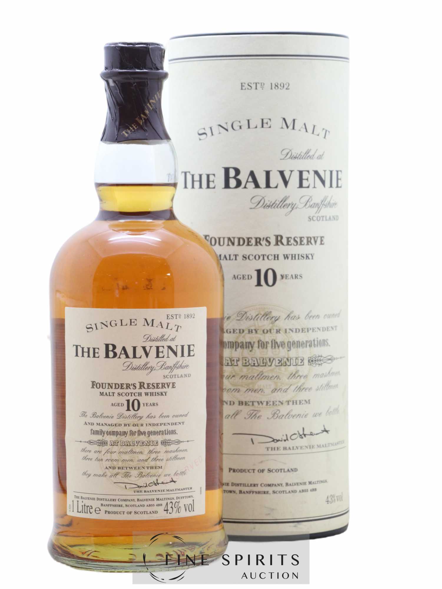 Balvenie (The) 10 years Of. Founder's Reserve (1L)