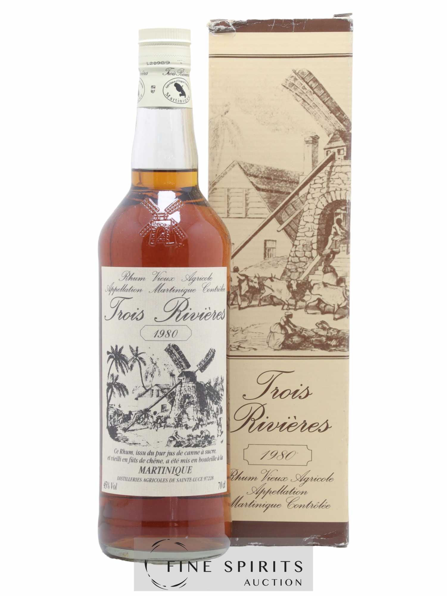 Trois Rivières 1980 Of. bottled 1988