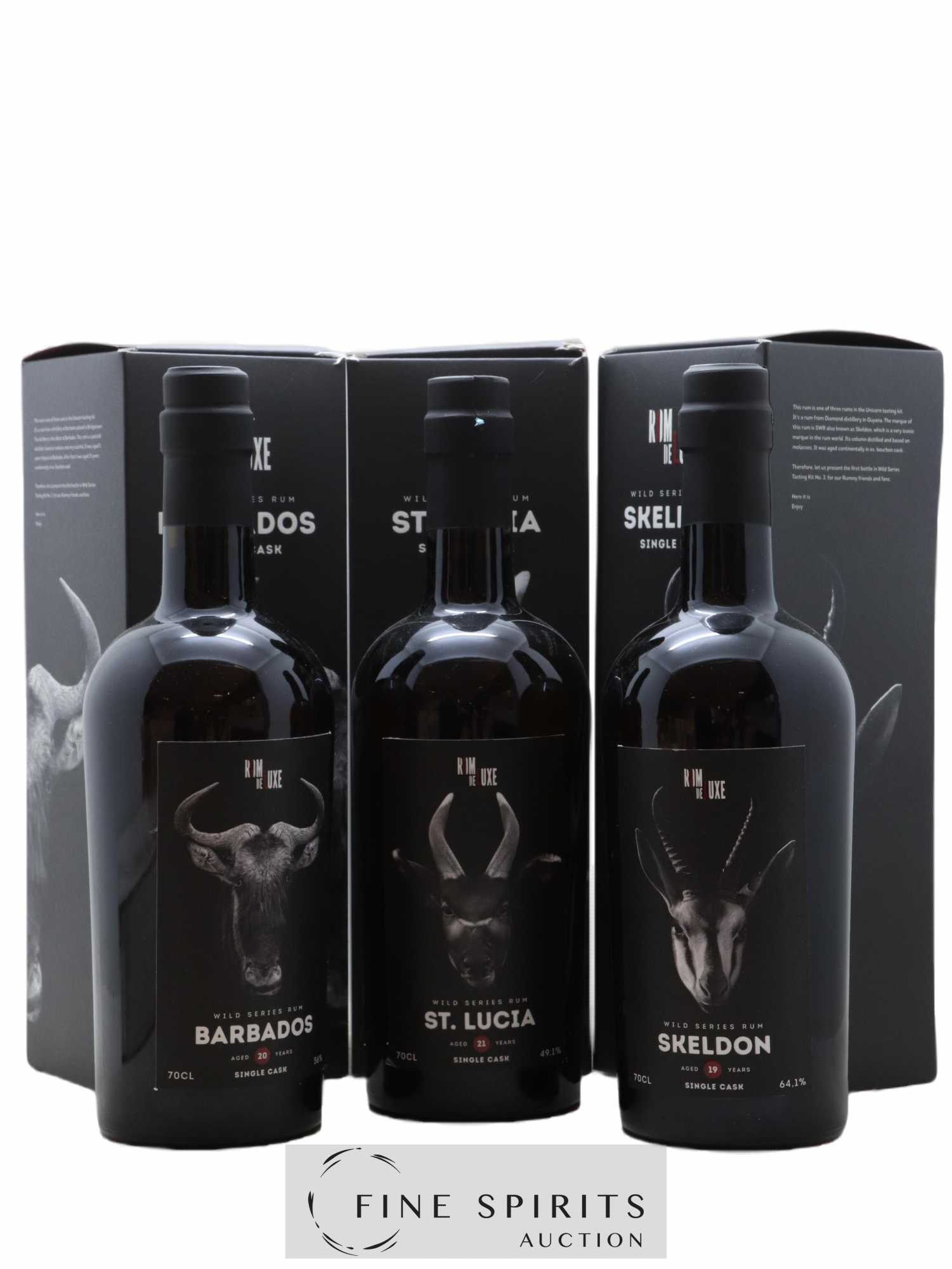 Romdeluxe Of. Wild Series Tasting Kit 3x70cl Volume 1