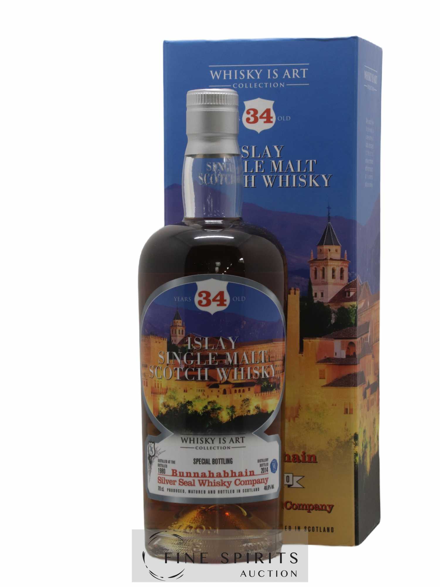 Bunnahabhain 34 years 1980 Silver Seal Whisky Company Cask n°84 - One of 270 - bottled 2014 Whisky is Art Co