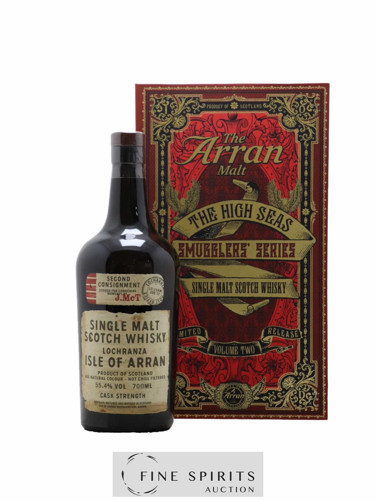 Arran Of. The High Seas Smuggler's Series Volume Two - Cask Strength Limited Release