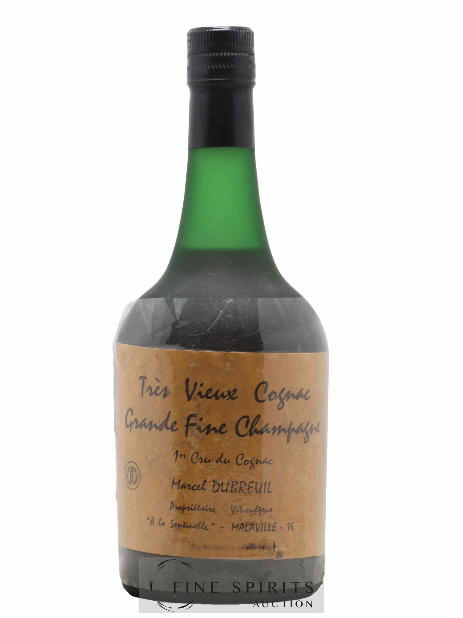 Marcel Dubreuil Of. Très Vieux Cognac 1er Grand Cru