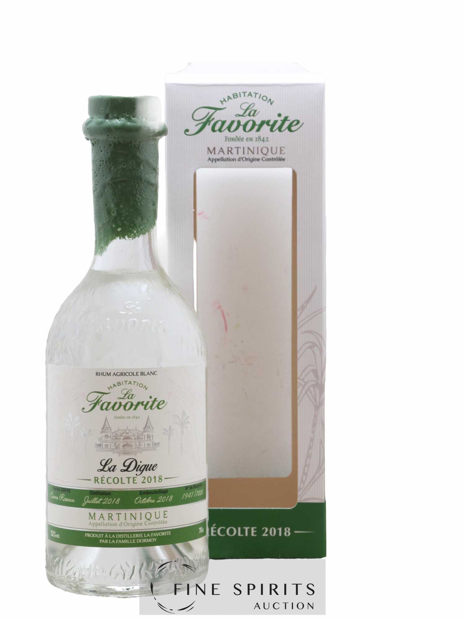 La Favorite 2018 Of. La Digue One of 7000 - bottled 2018
