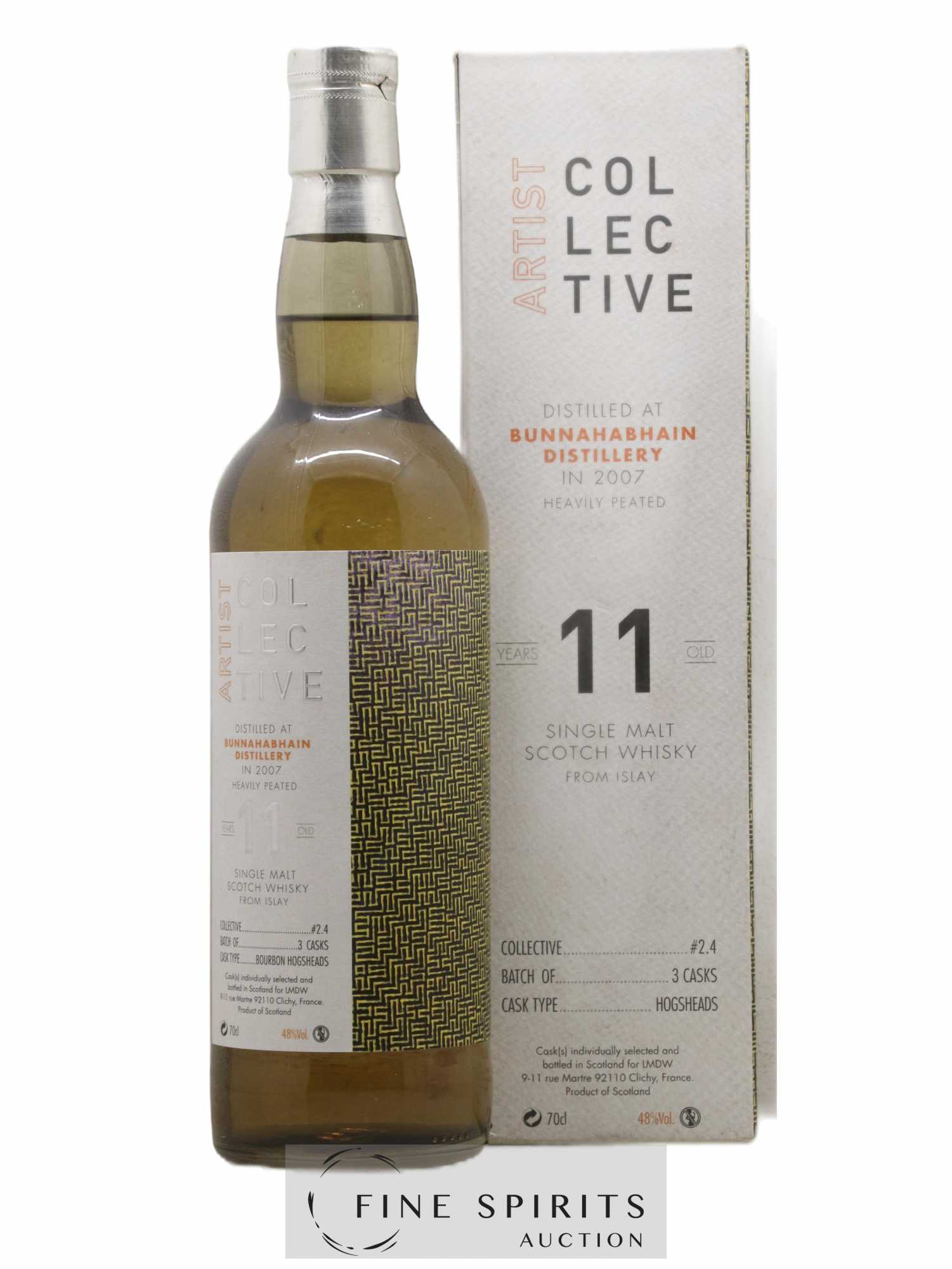Bunnahabhain 11 years 2007 Of. Artist Collective 2.4 LMDW