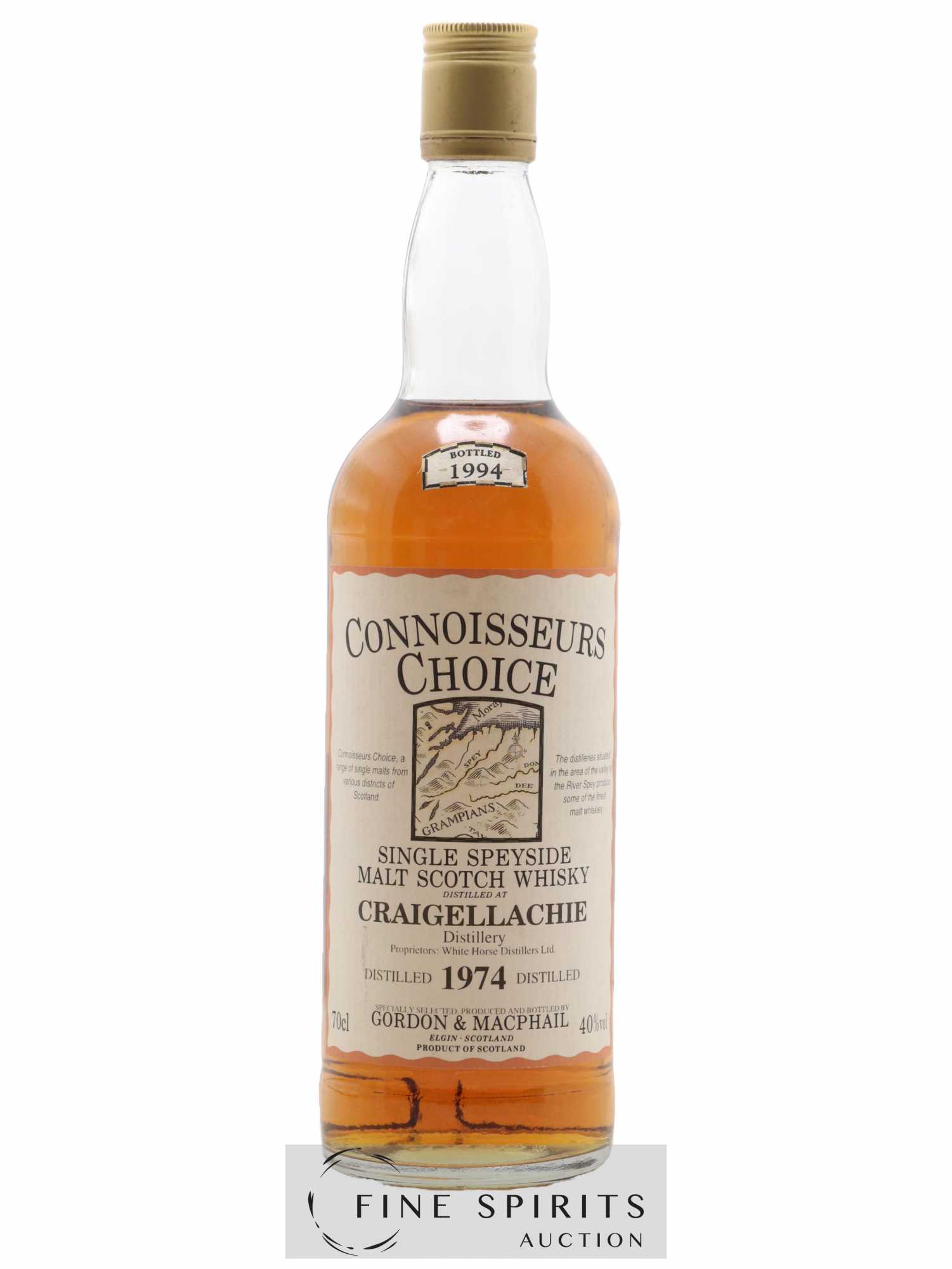 Craigellachie 1974 Gordon & MacPhail bottled 1994 Connoisseurs Choice
