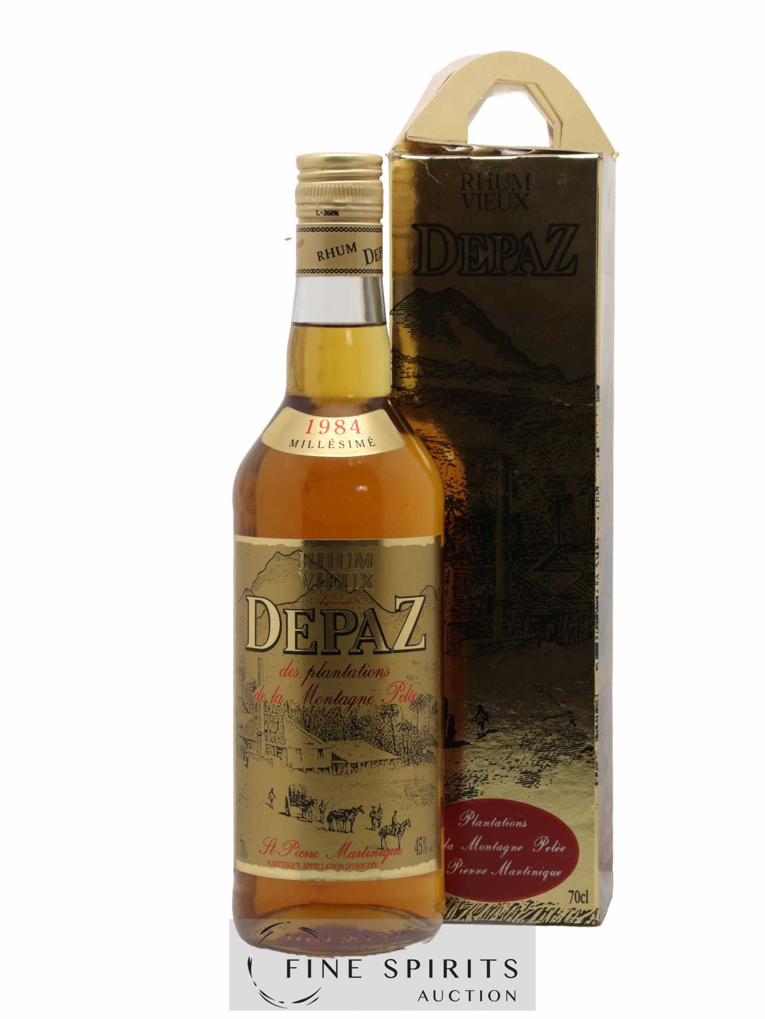 Acheter Depaz 1984 Of. Plantations de la Montagne Pelée (lot: 1018)