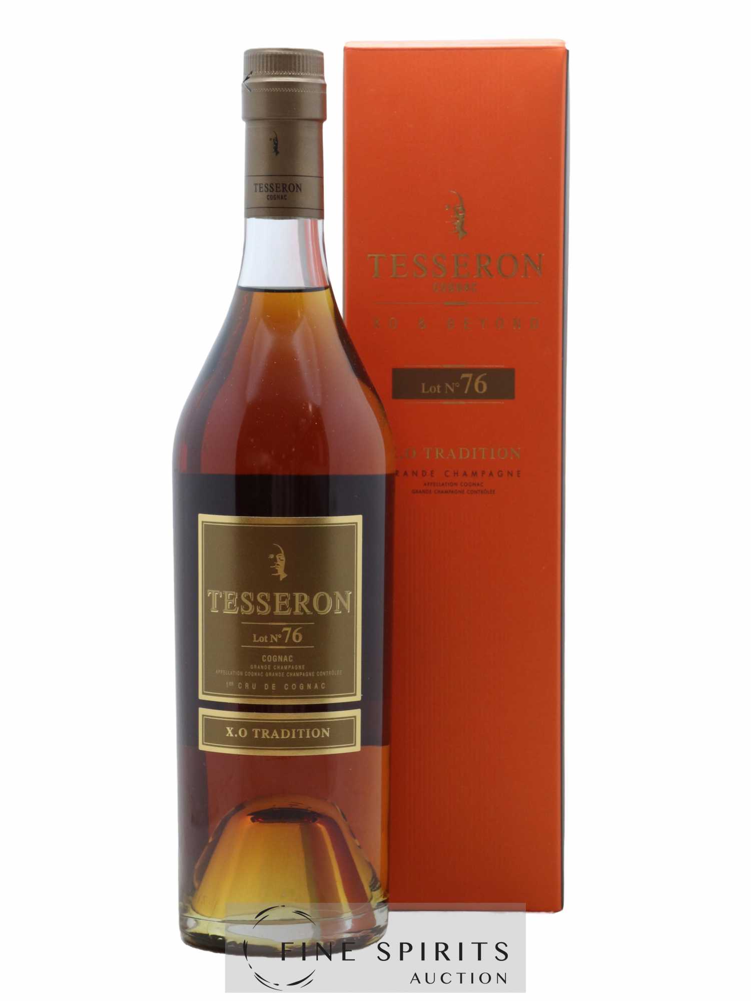 Tesseron Of. X.O Tradition Lot n°76 Cognac 1er Cru