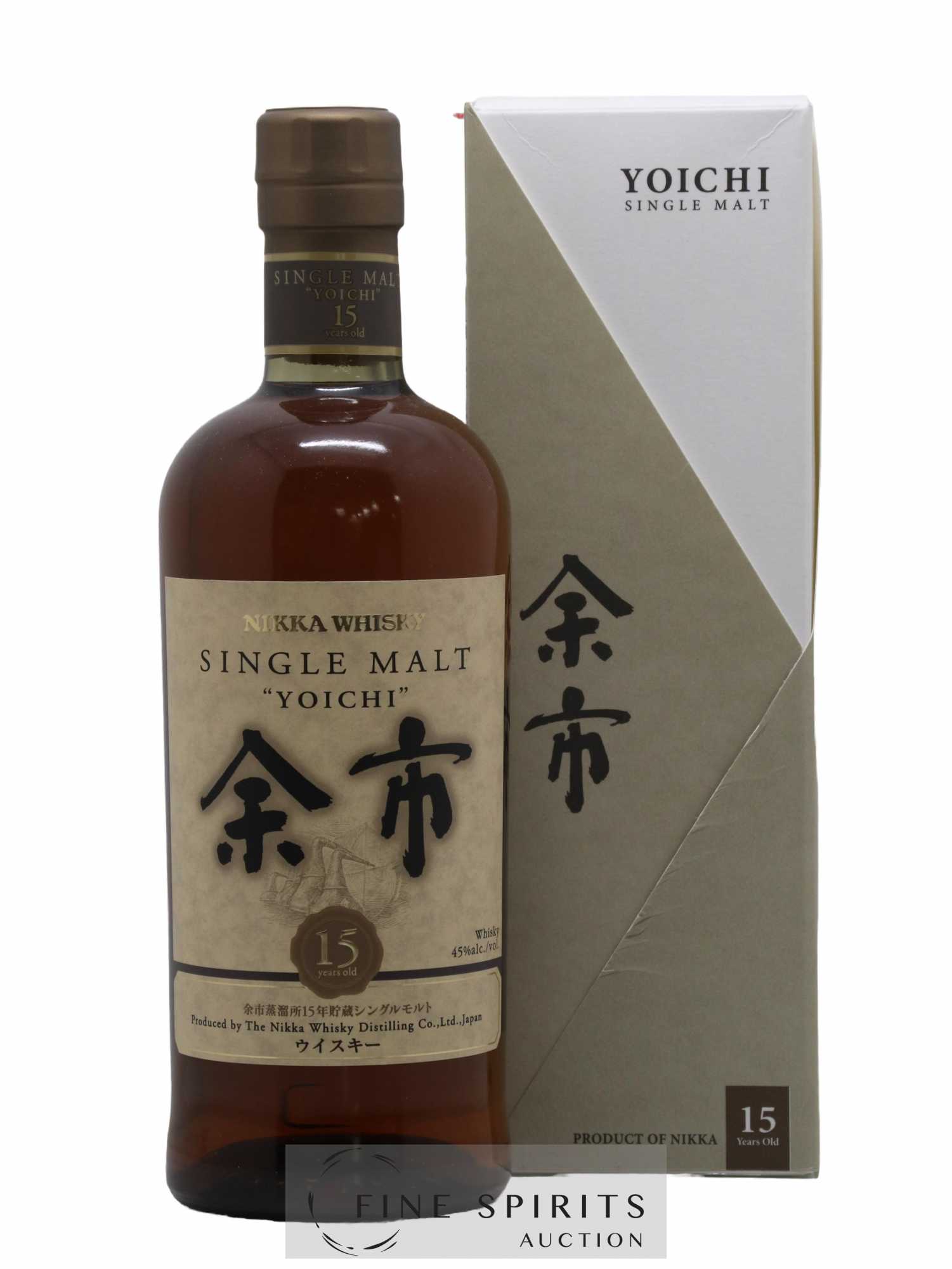Buy Yoichi 15 years Of. Nikka Whisky (lot: 1218)