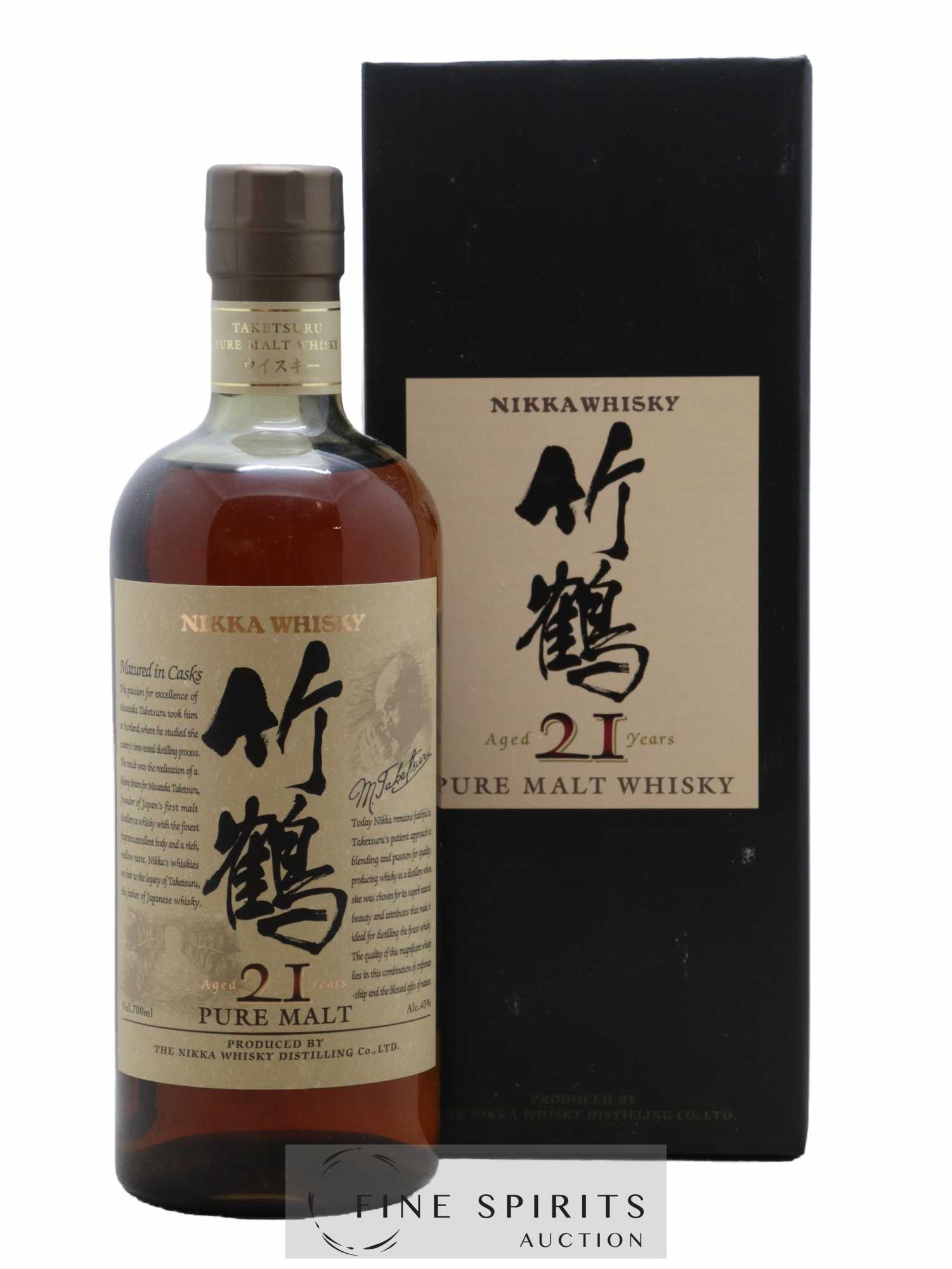 Taketsuru 21 years Of. Pure Malt Nikka Whisky