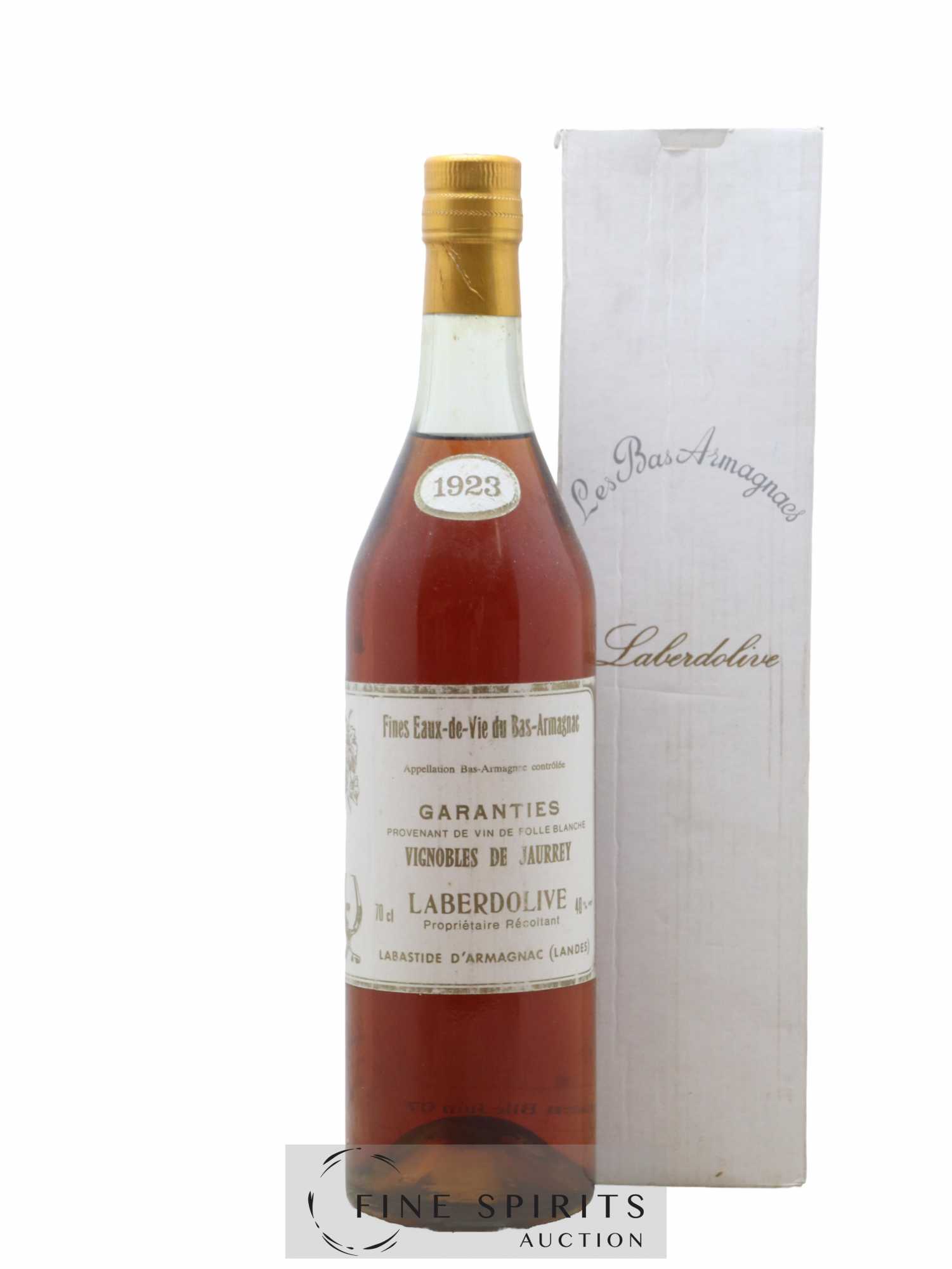 Laberdolive 1923 Of. Vignobles de Jaurrey