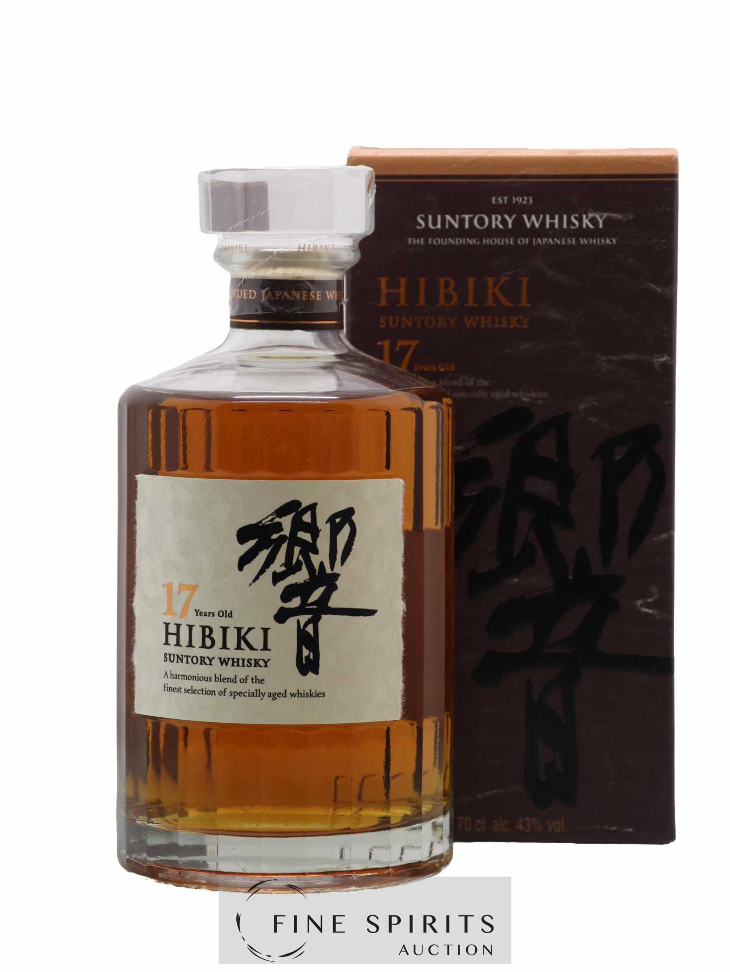 SUNTORY WHISKY HIBIKI 17年 サントリー ウイスキー 響 クリアキャップ