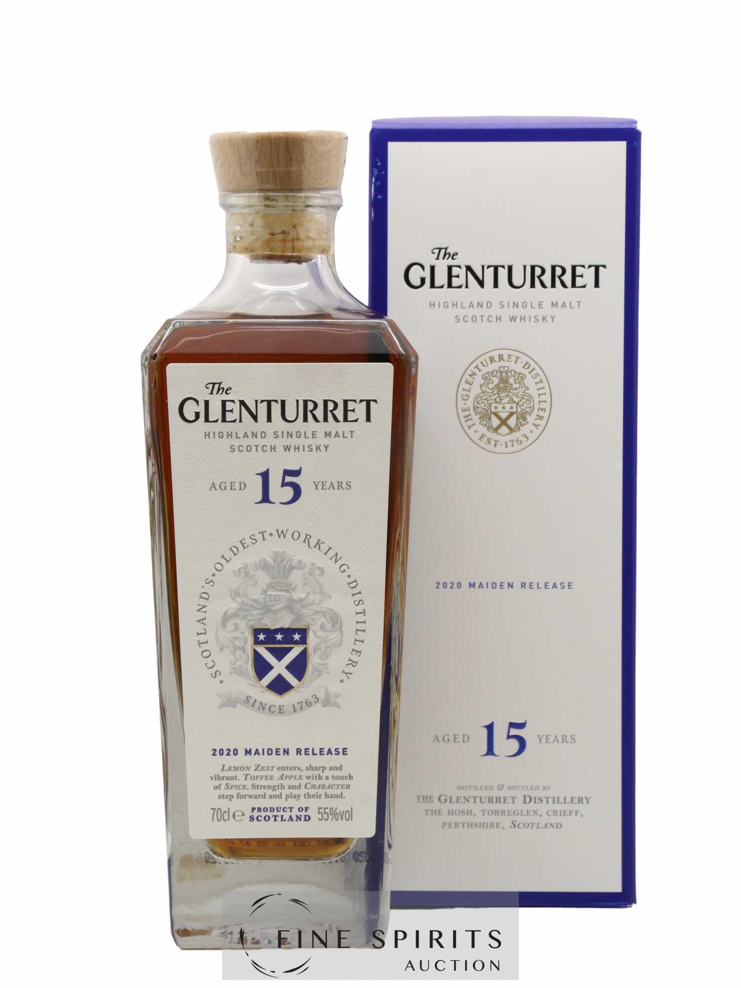 Glenturret 15 years Of. 2020 Maiden Release