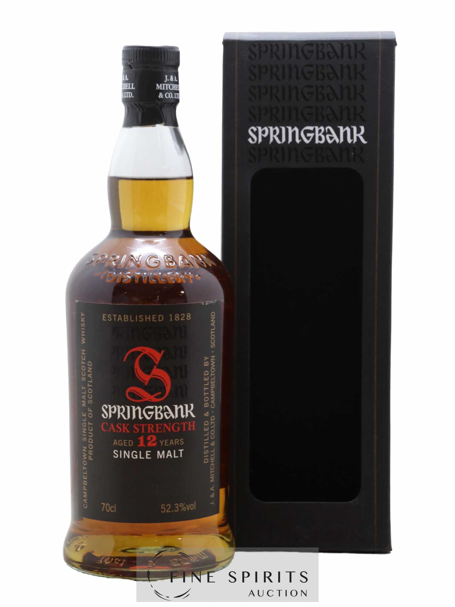 Springbank 12 years Of. Cask Strength (52,3°)