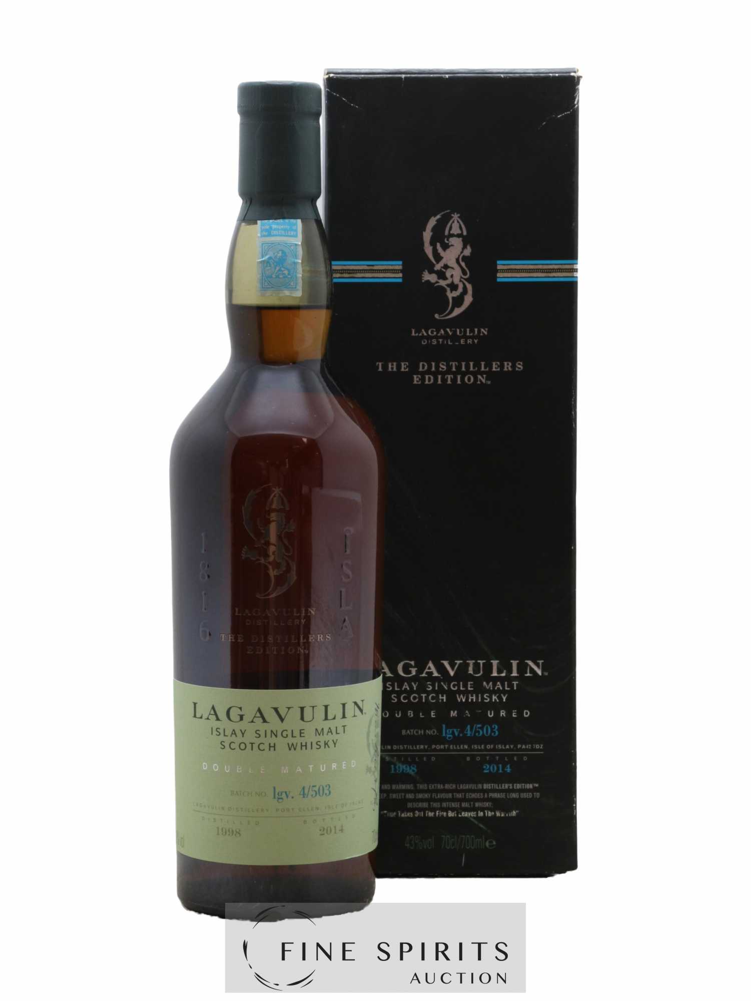 Lagavulin 1998 Of. The Distillers Edition lgv.4-503 - bottled 2014